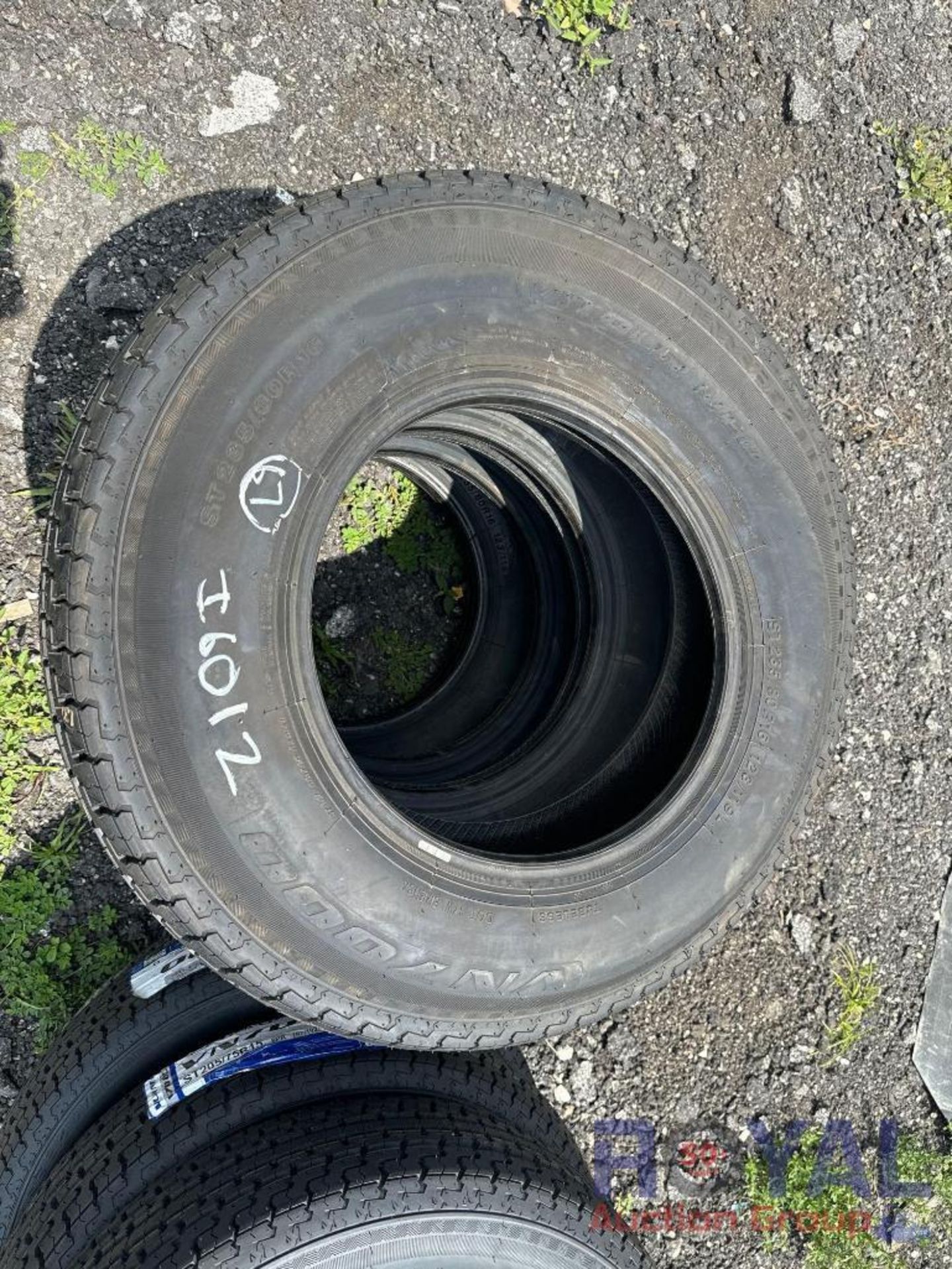 4 Unused ST235/80R16 Radial Trailer Tires - Image 4 of 4