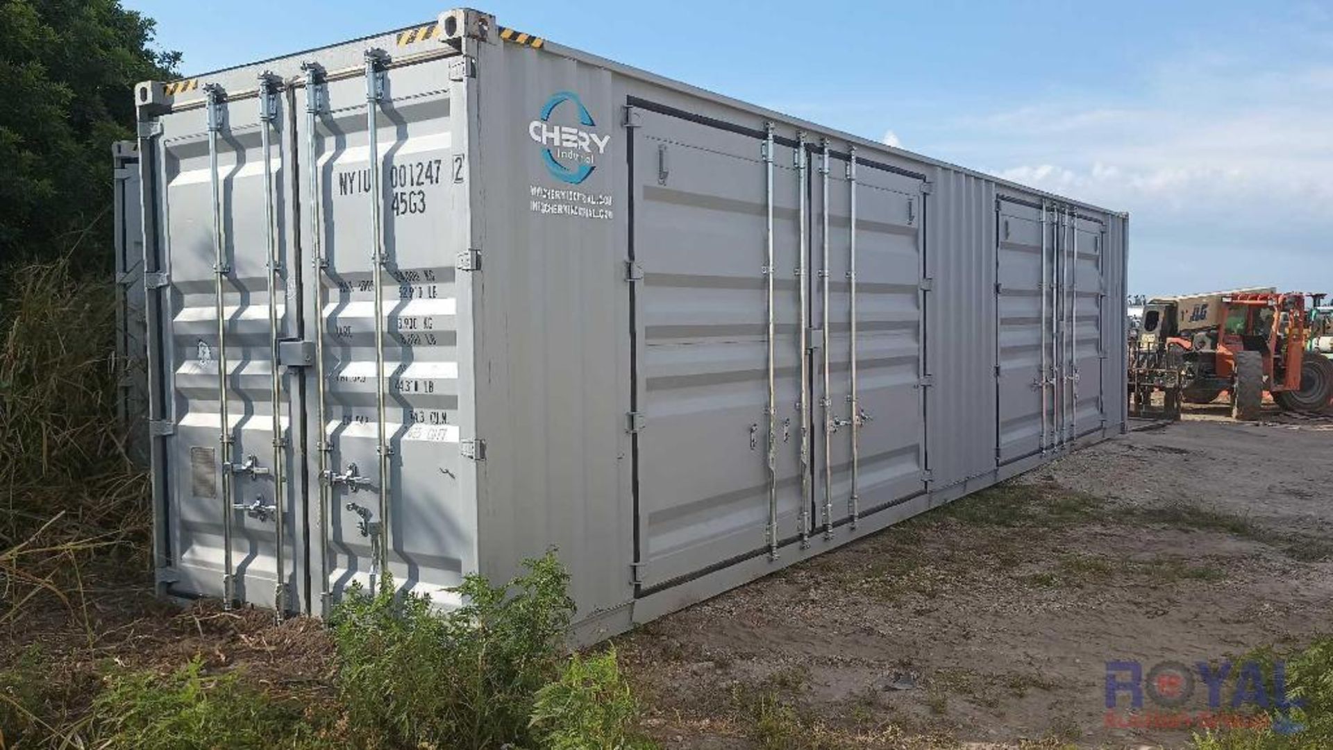 40ft 6 Door One Time Use Shipping Container - Image 2 of 5