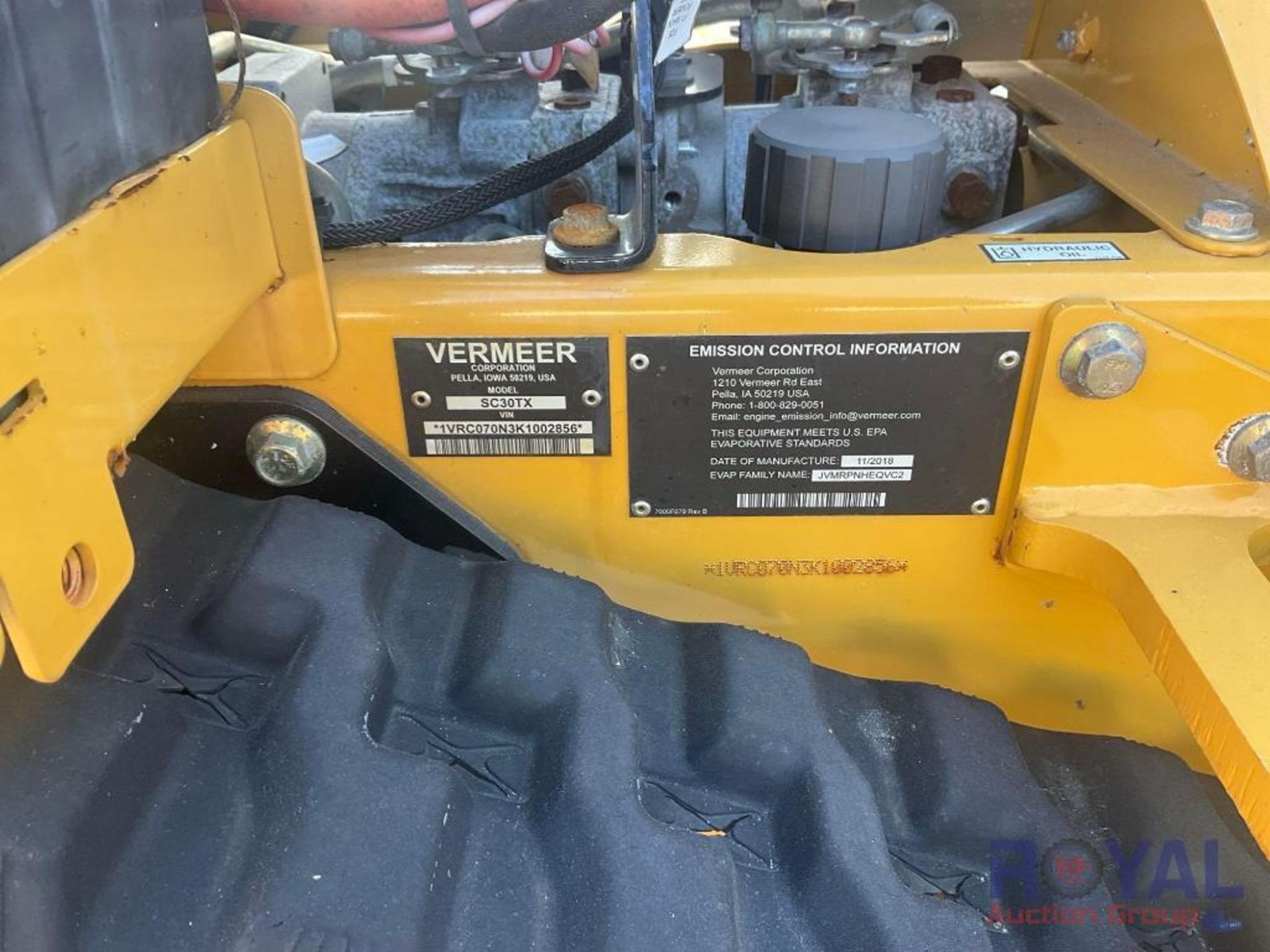 2018 Vermeer SC30TX Stump Grinder - Bild 12 aus 12