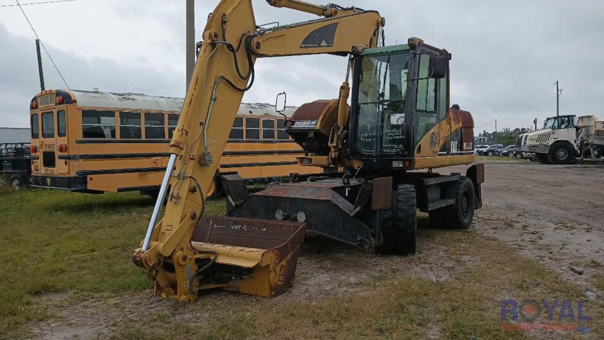 2006 Caterpillar M313C Wheeled Excavator