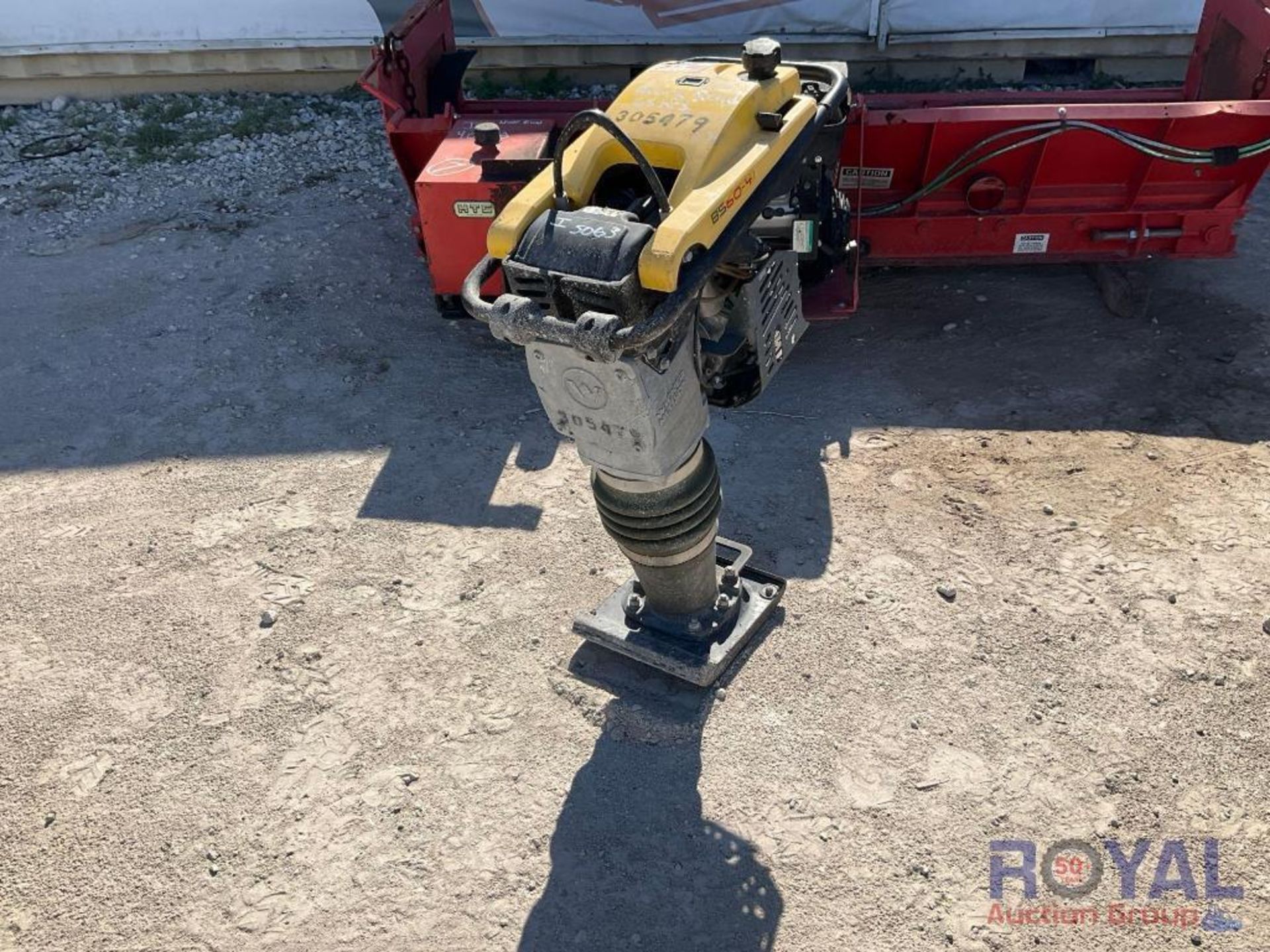 2018 Wacker Newson rammer BS60–4AS 11 inch plate compactor - Image 3 of 8