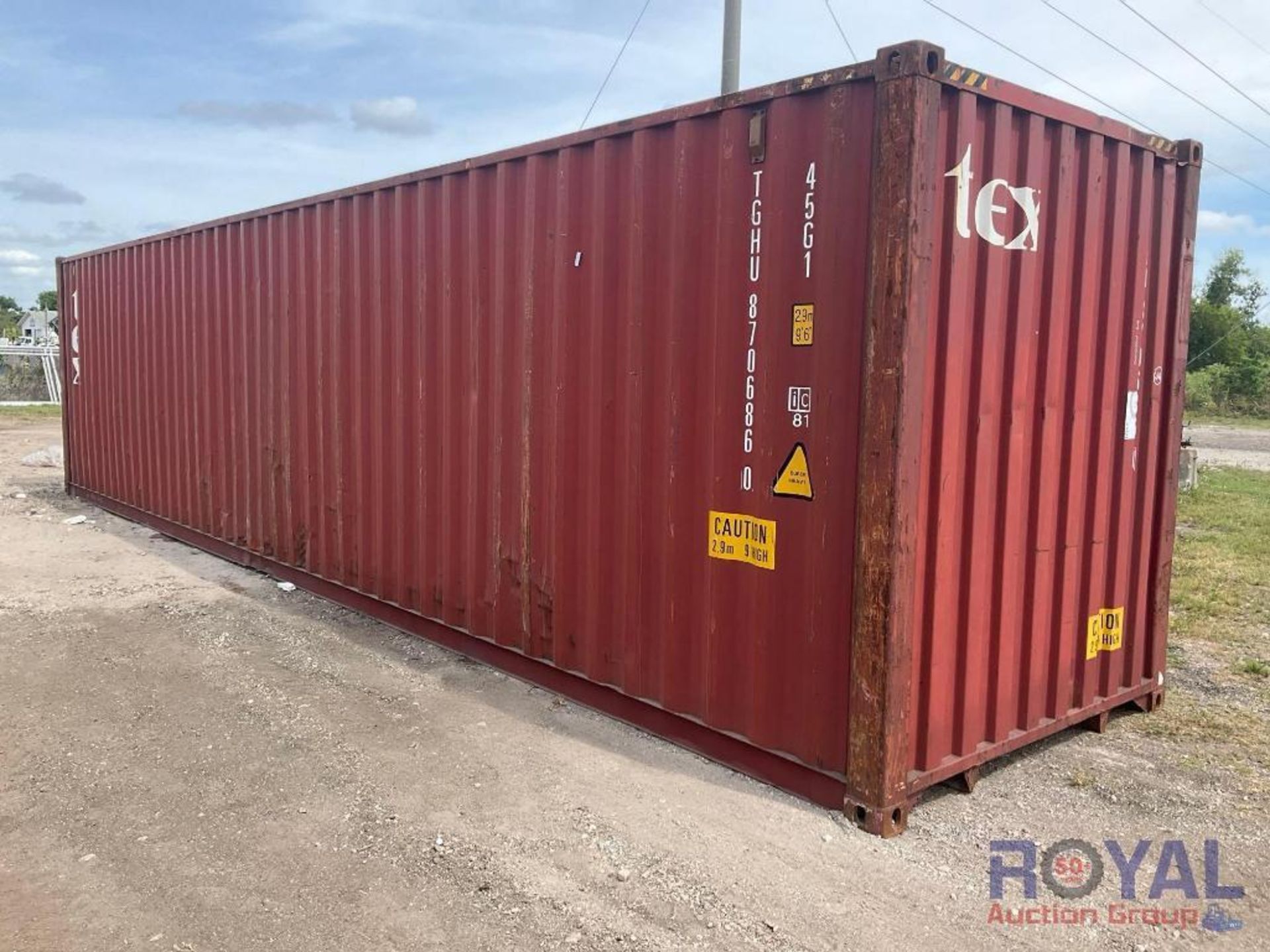 Used 40ft Shipping Container - Image 4 of 7