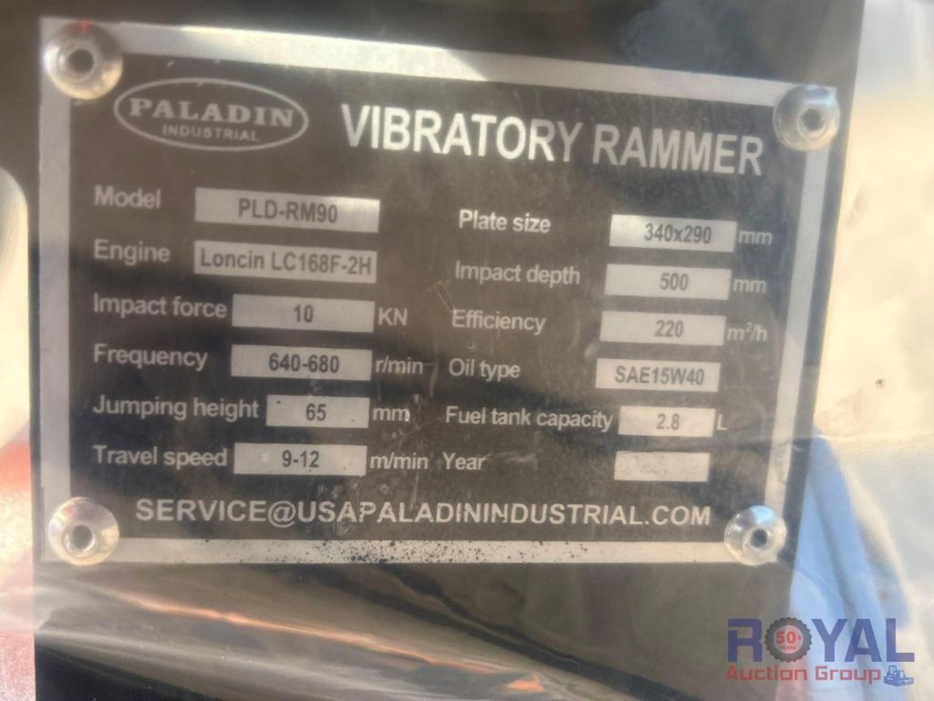 2024 Paladin PLD-RM90 Vibratory Rammer Jumping Jack - Image 4 of 5