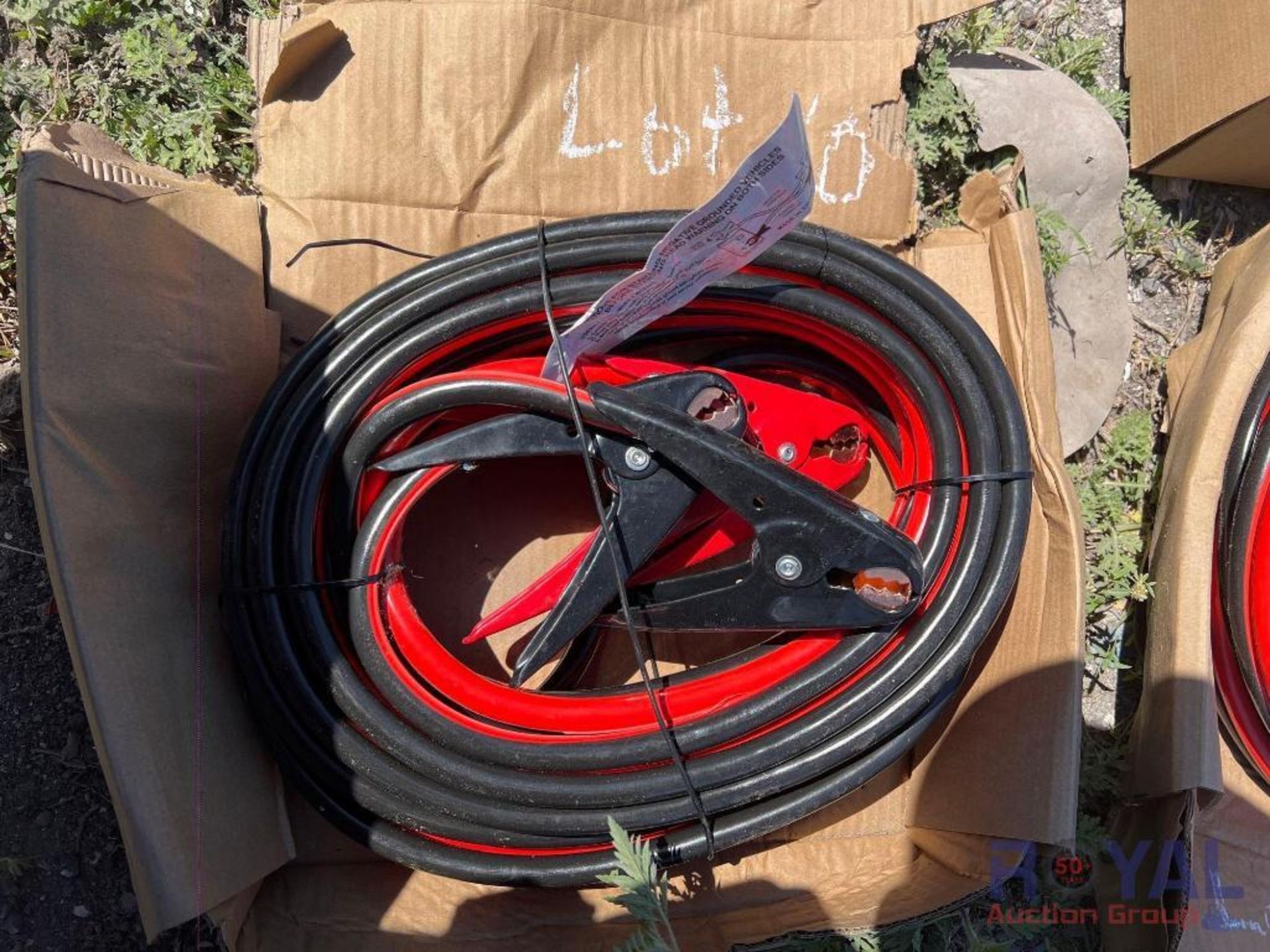 2024 25ft 1-Gauge 800 AMP Heavy Duty Jumper Cables