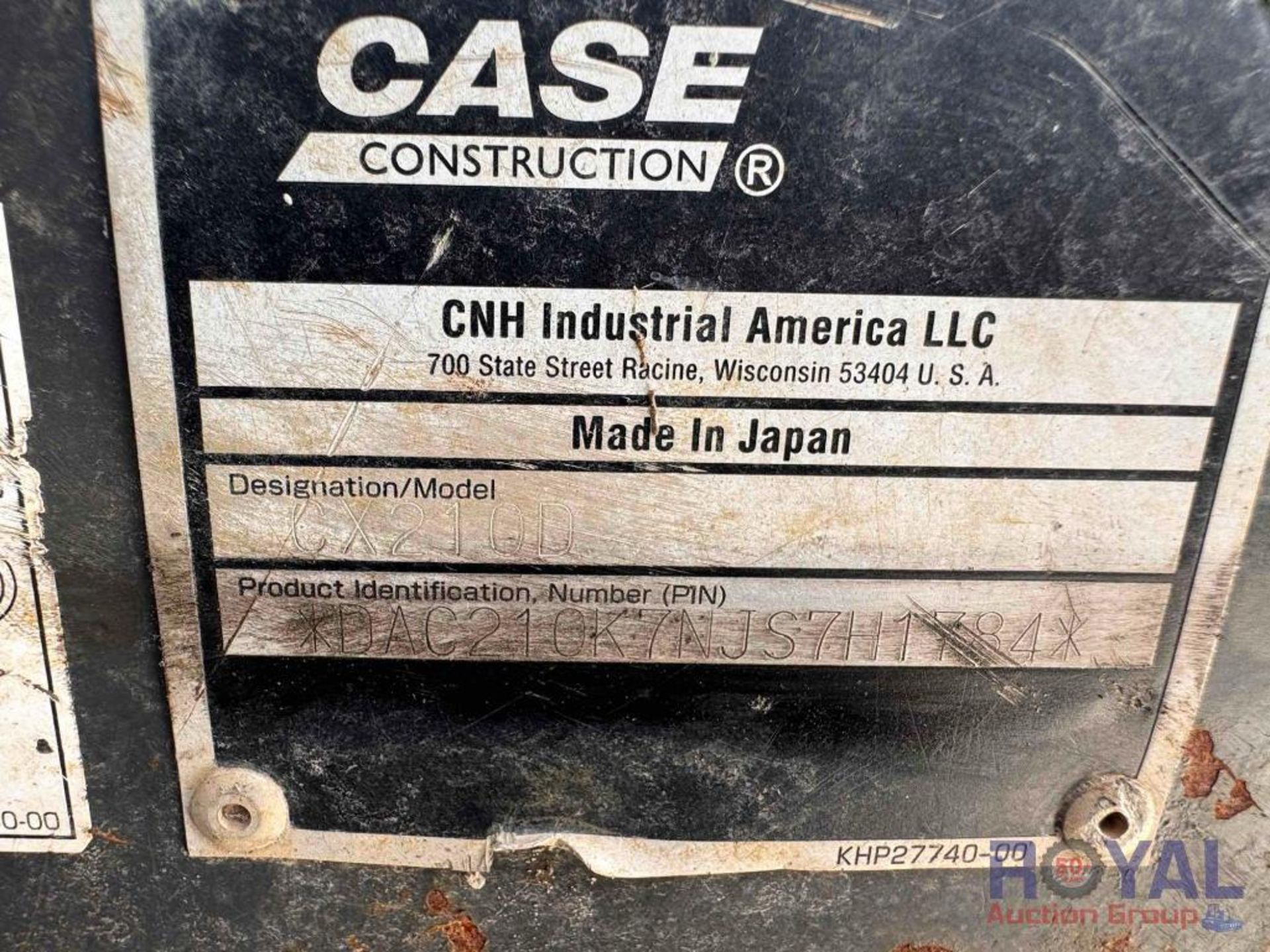 2018 Case CX210D Hydraulic Excavator - Image 5 of 28