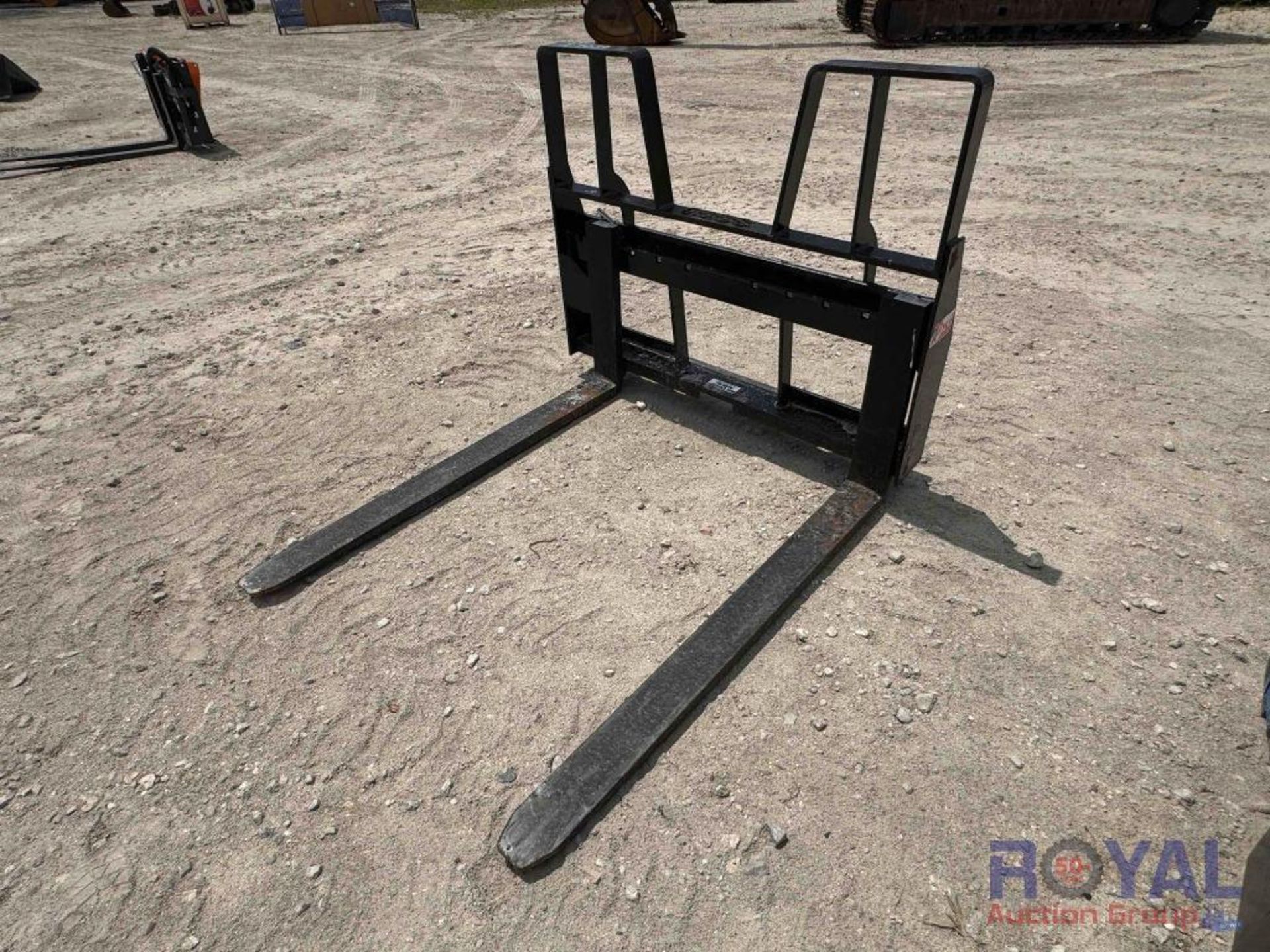 2024 Kivel 4200lbs Skid Steer Fork Attachment - Image 2 of 5