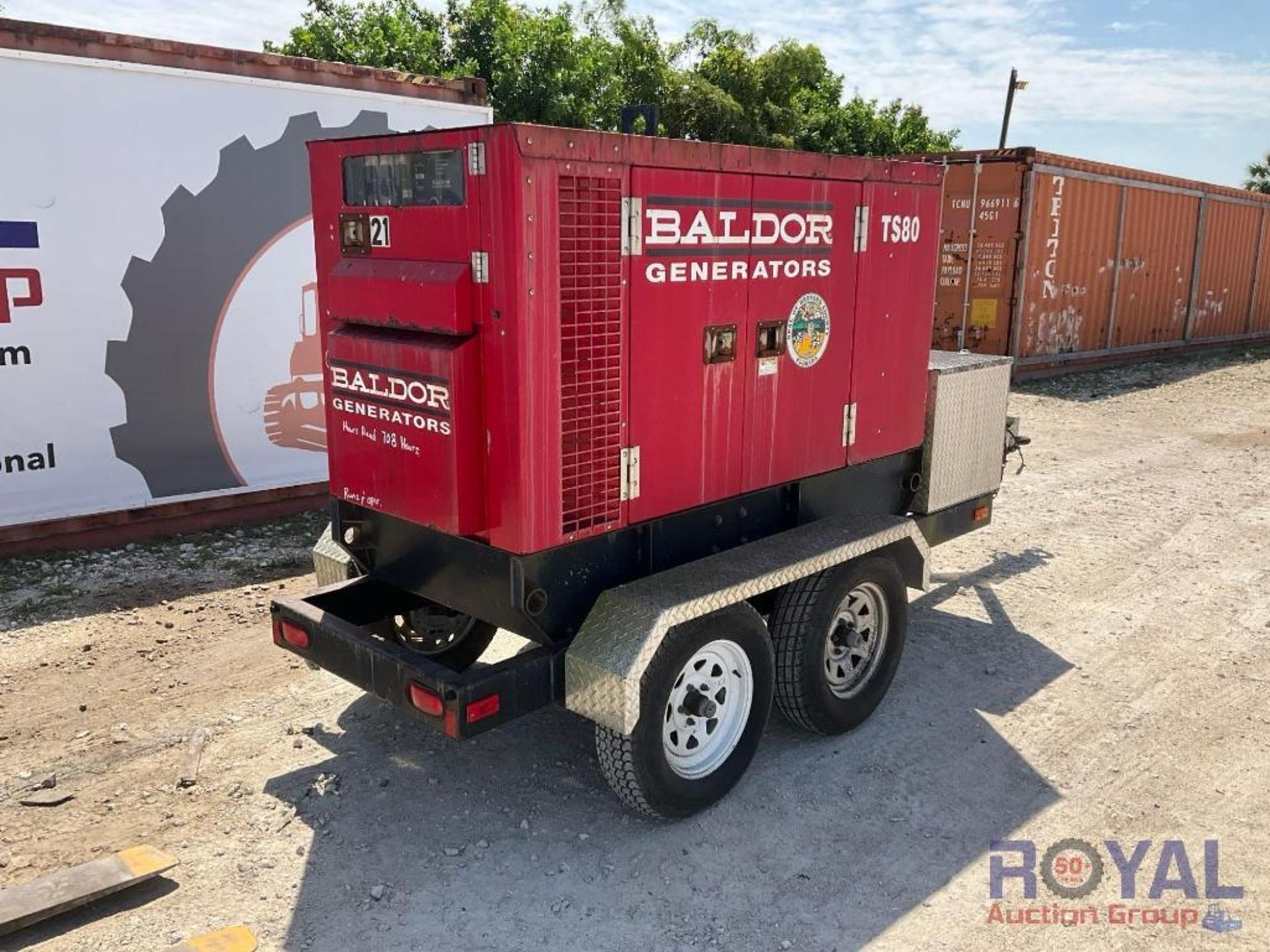 Baldor TS80 65kW Towable Diesel Generator - Bild 2 aus 12