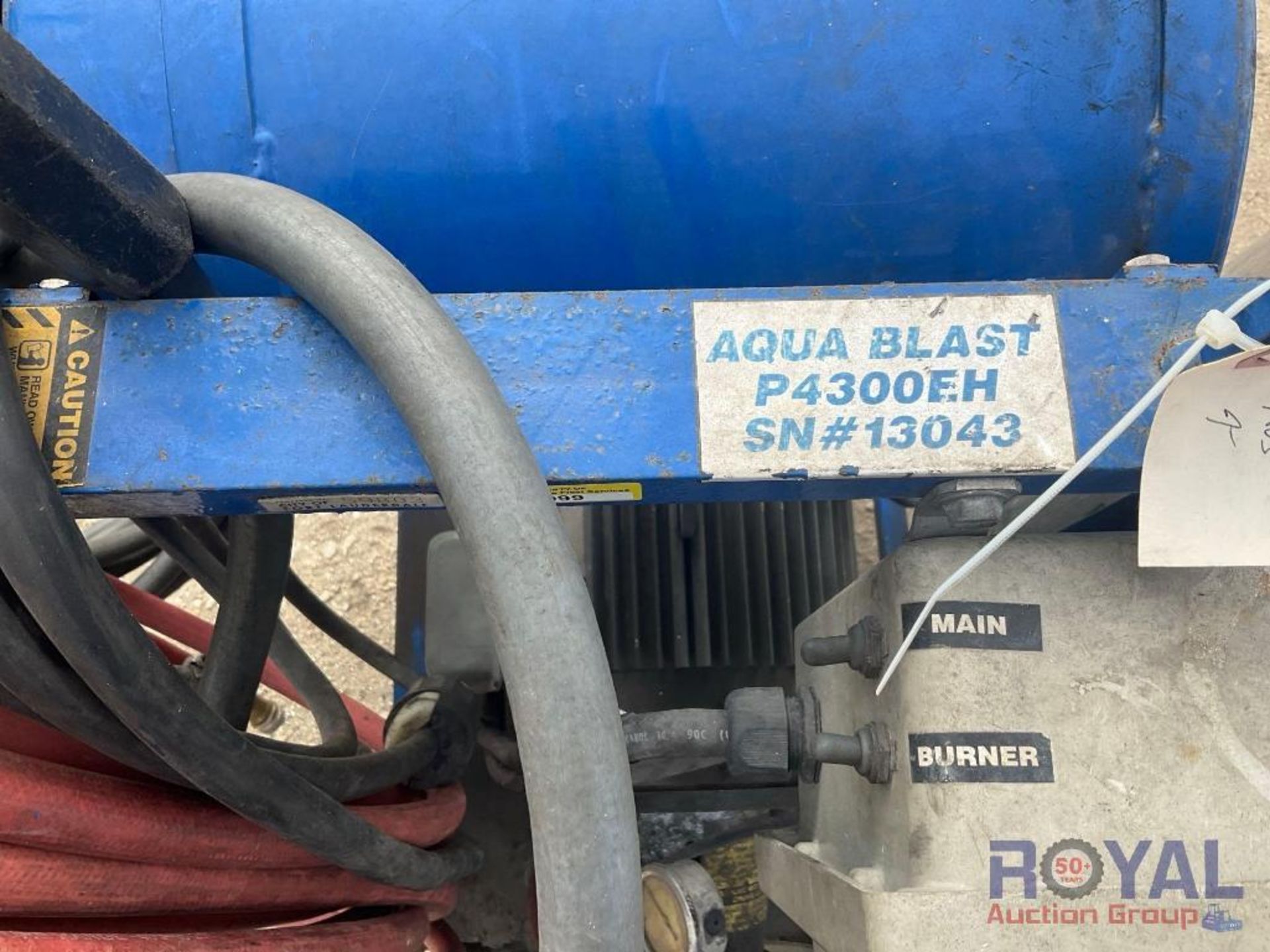 Aqua Blast P4300EH Diesel Hot Water Pressure Washer - Image 5 of 12