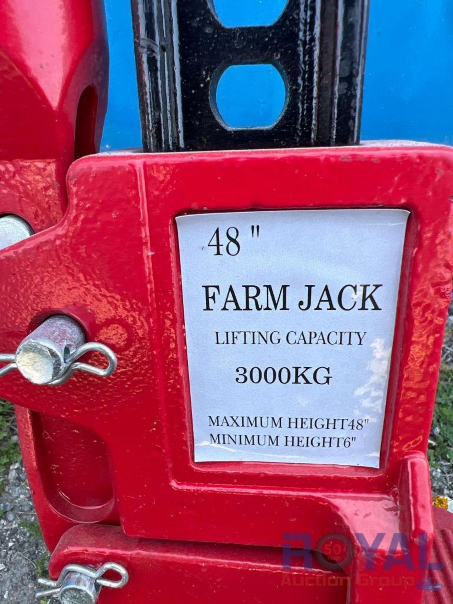 3000KG 48in Farm Jack - Image 2 of 2