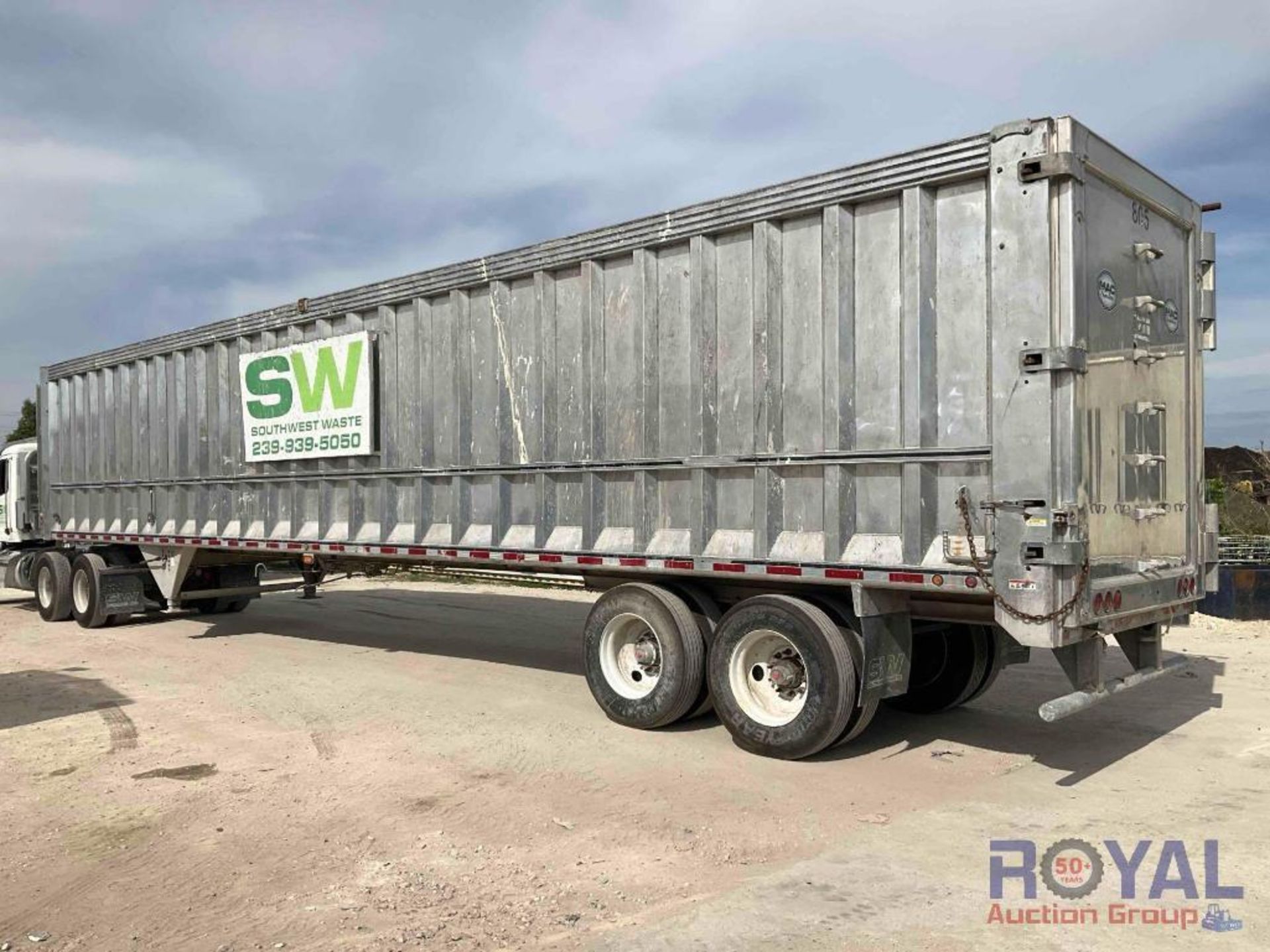 2022 Mac 53ft Aluminum Walking Floor Trailer - Image 2 of 18