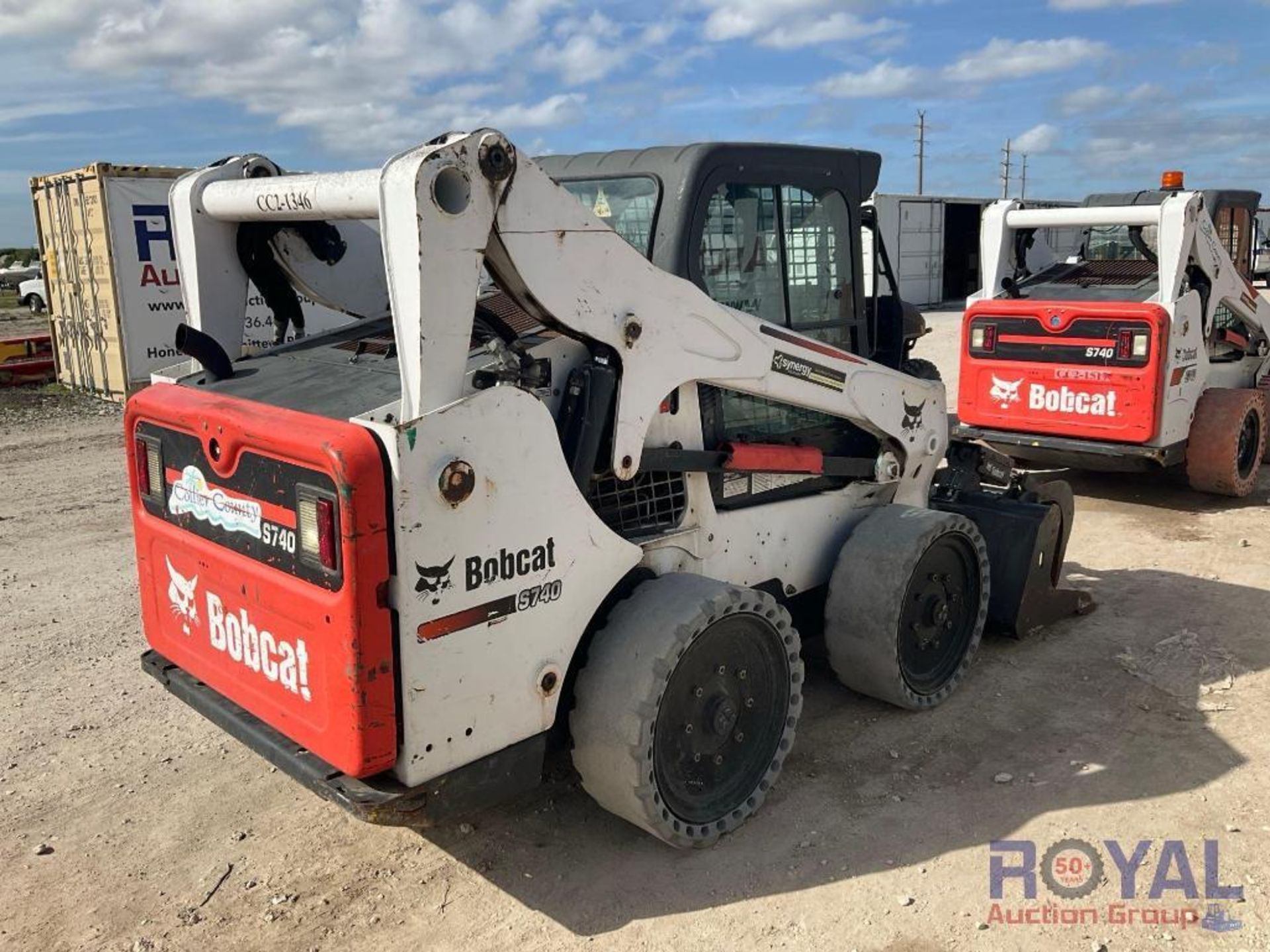 2016 Bobcat S740 Compact Wheel Loader Skid Steer - Image 3 of 31