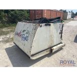 2017 Curotto Can Slammin Eagle 4cu Yard Automated Front Load Garbage Collector