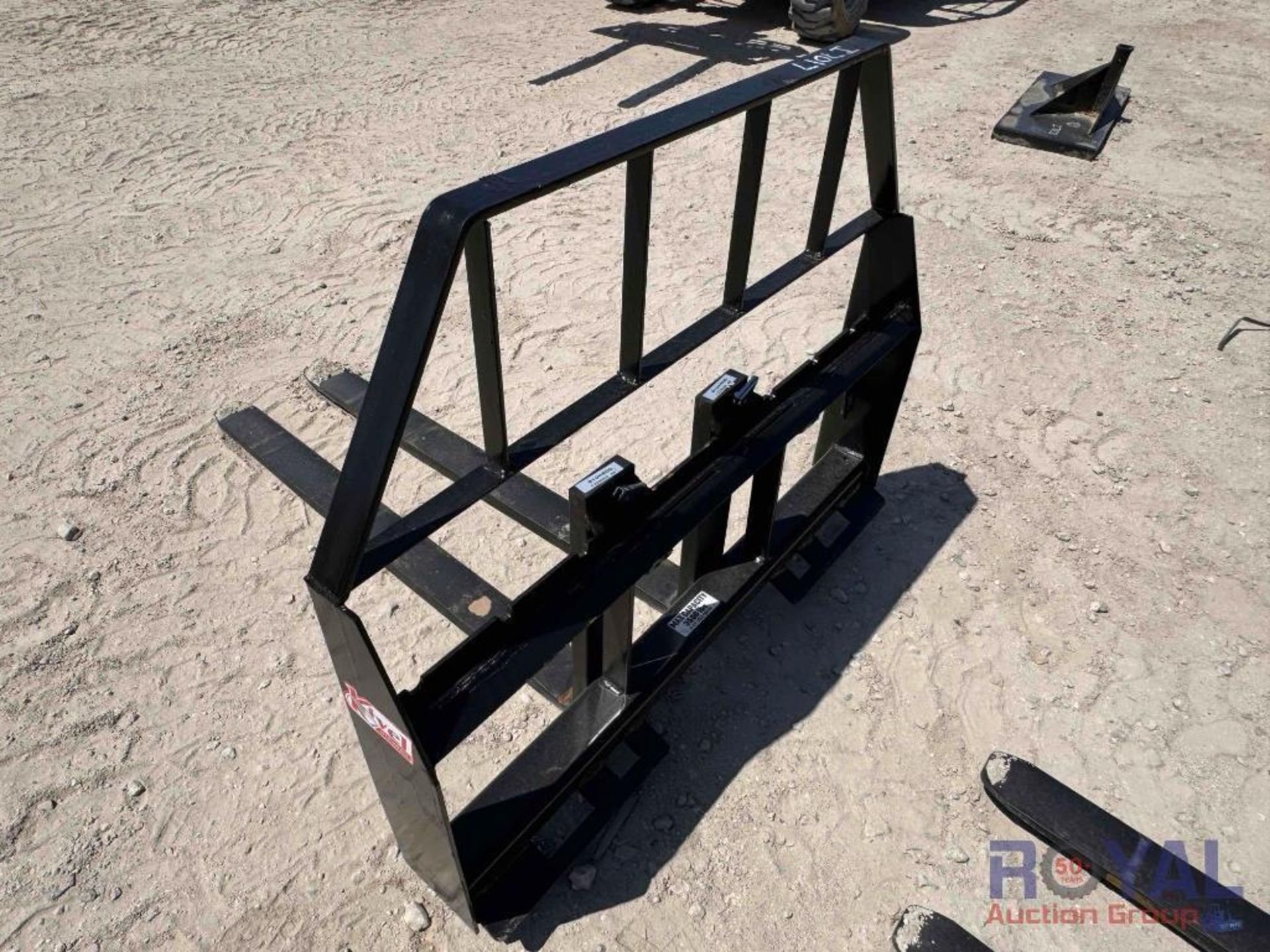 2024 Kivel 48in 3500lbs Skid Steer Fork Attachment - Image 3 of 6