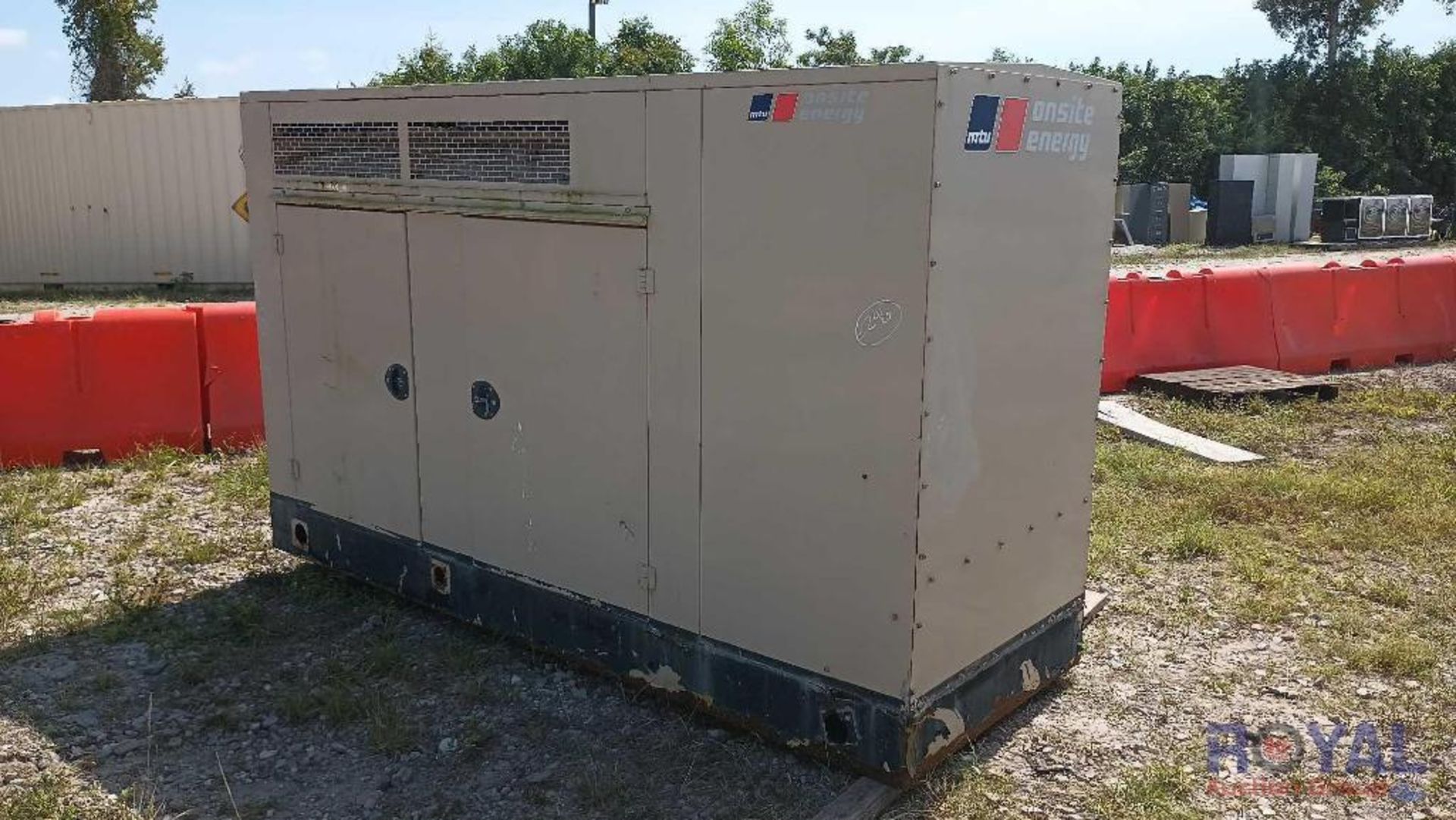 MTU 60GGC6NLT1 55 KW LP Skid Mounted Generator