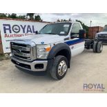 2015 Ford F550 Cab and Chassis Truck