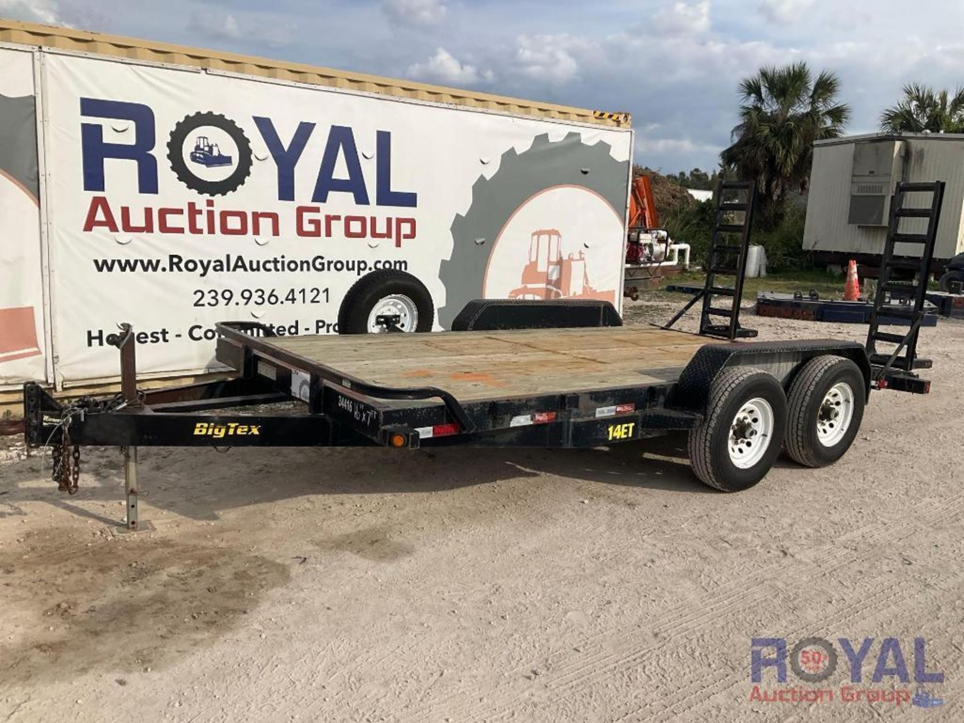 2014 Big Tex 14ET-16 16ft Equipment Trailer