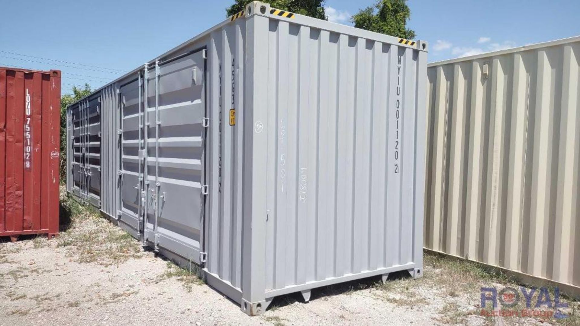 40ft 10 Door One Time Use Shipping Container - Image 7 of 7