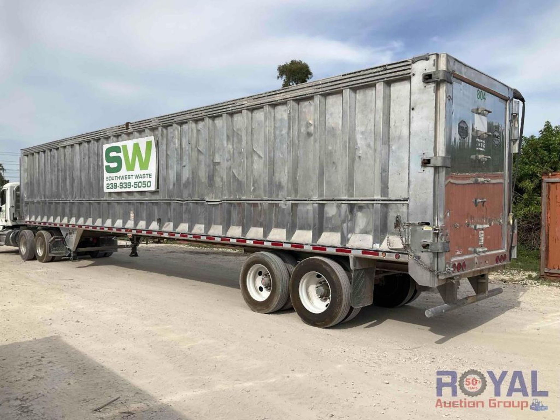 2022 Mac 53ft Aluminum Walking Floor Trailer - Image 2 of 18