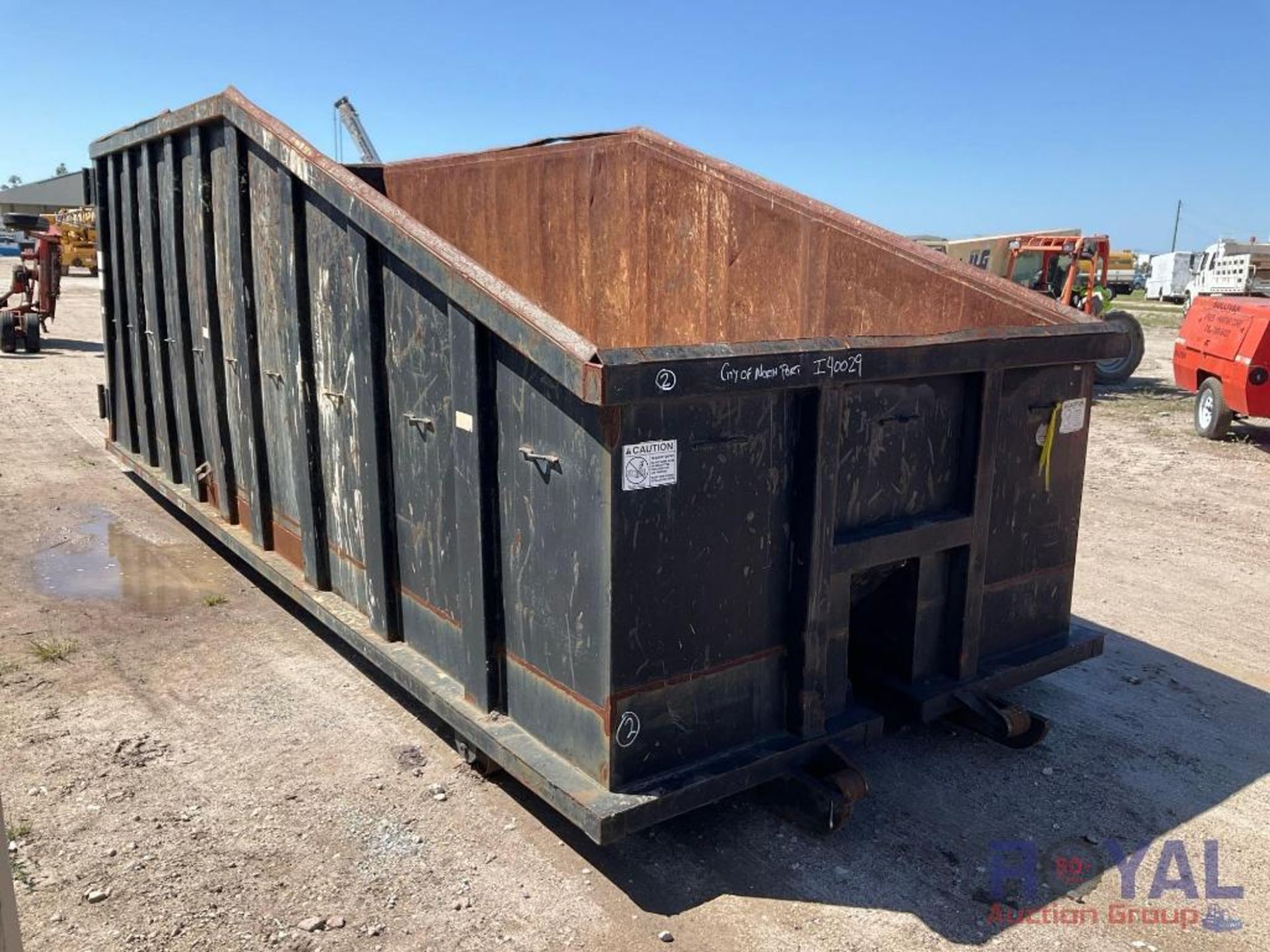 2014 40yd Roll-Off Dumpster