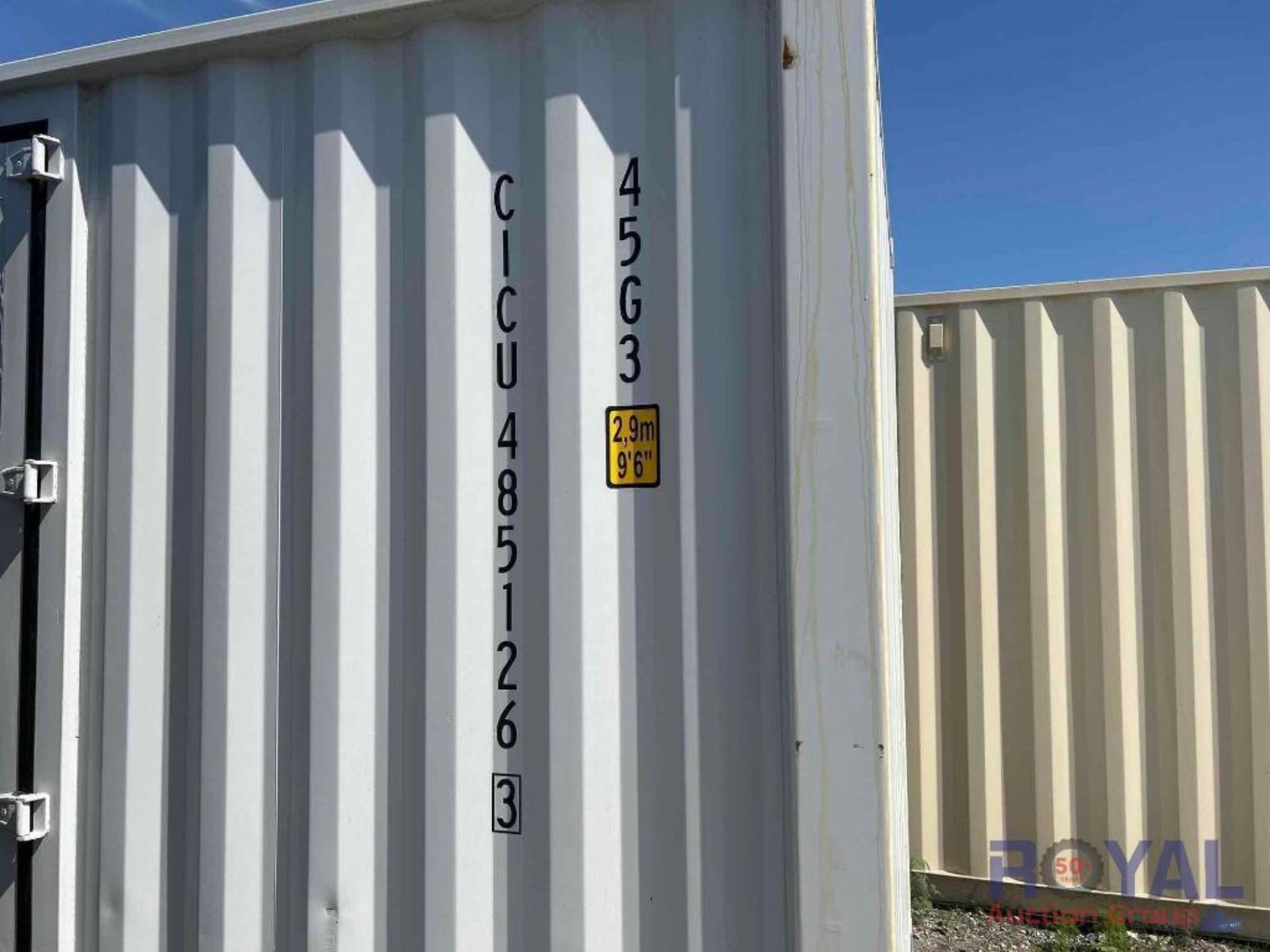 40ft 10 Door One Time Use Shipping Container - Image 5 of 9