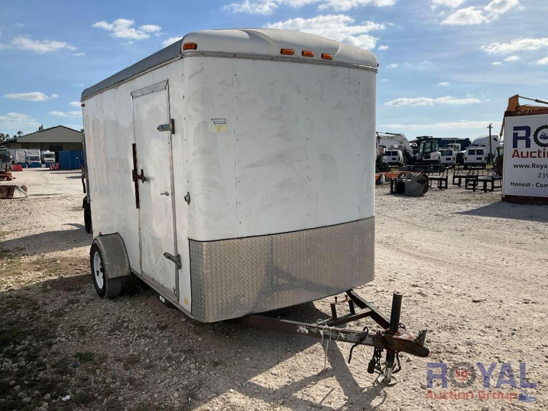 12ft by 6ft Enclosed Trailer - Image 2 of 8