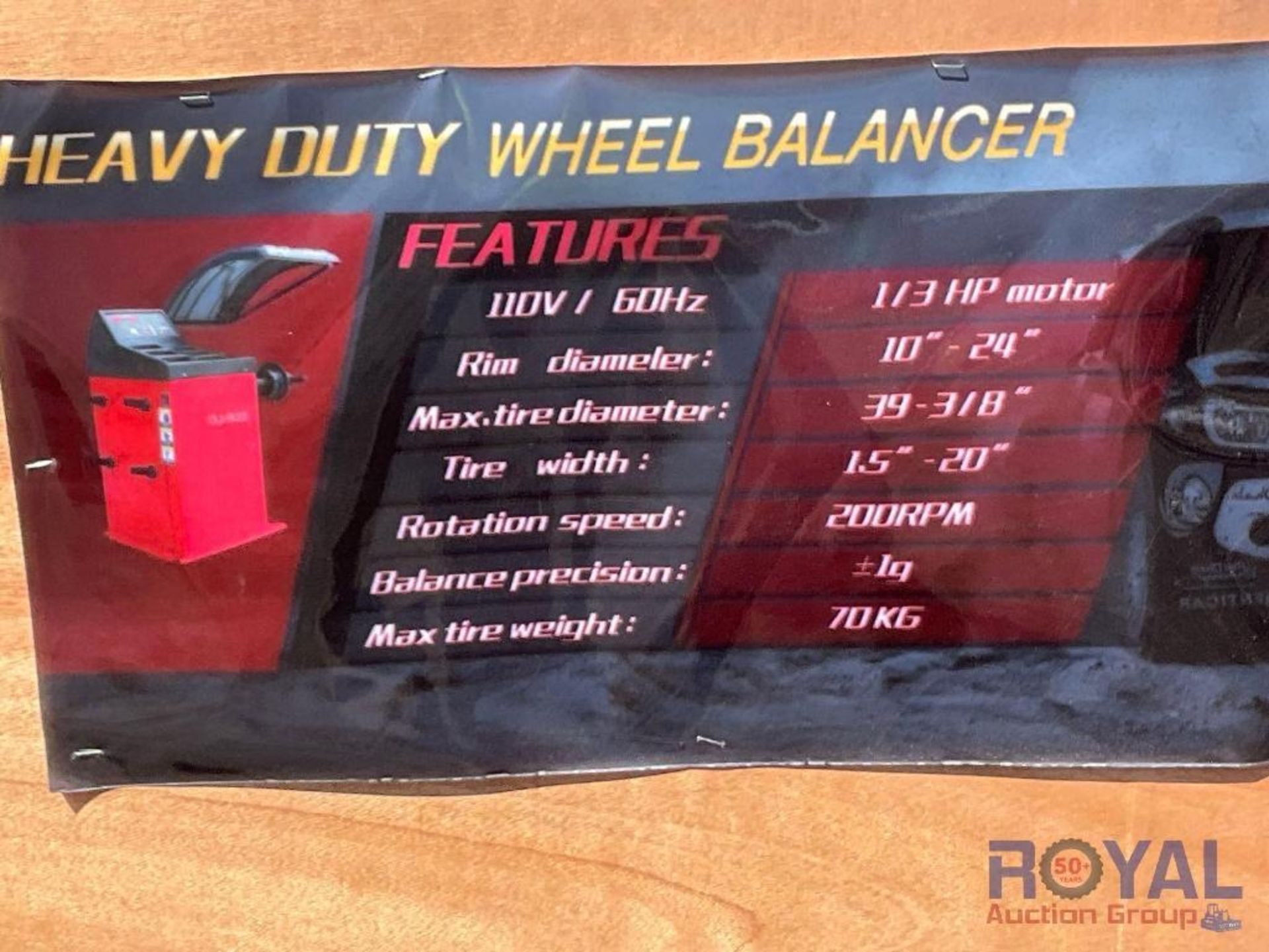 2023 CJ922 Heavy Duty Wheel Balancer - Image 5 of 6