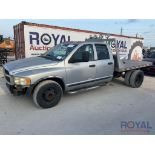 2004 Dodge Ram 8ft Extended Cab Flatbed Truck