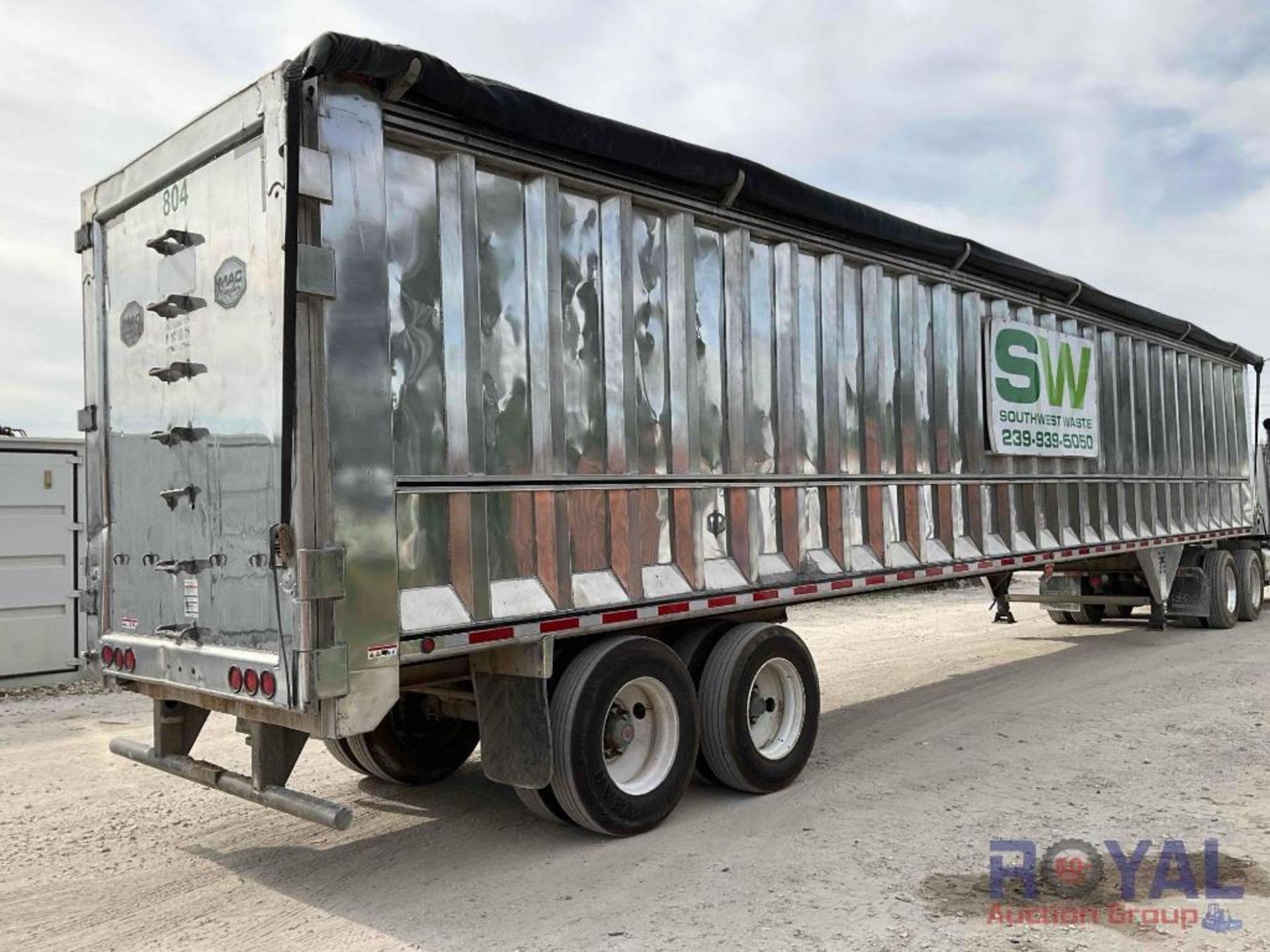 2022 Mac 53ft Aluminum Walking Floor Trailer - Image 3 of 18