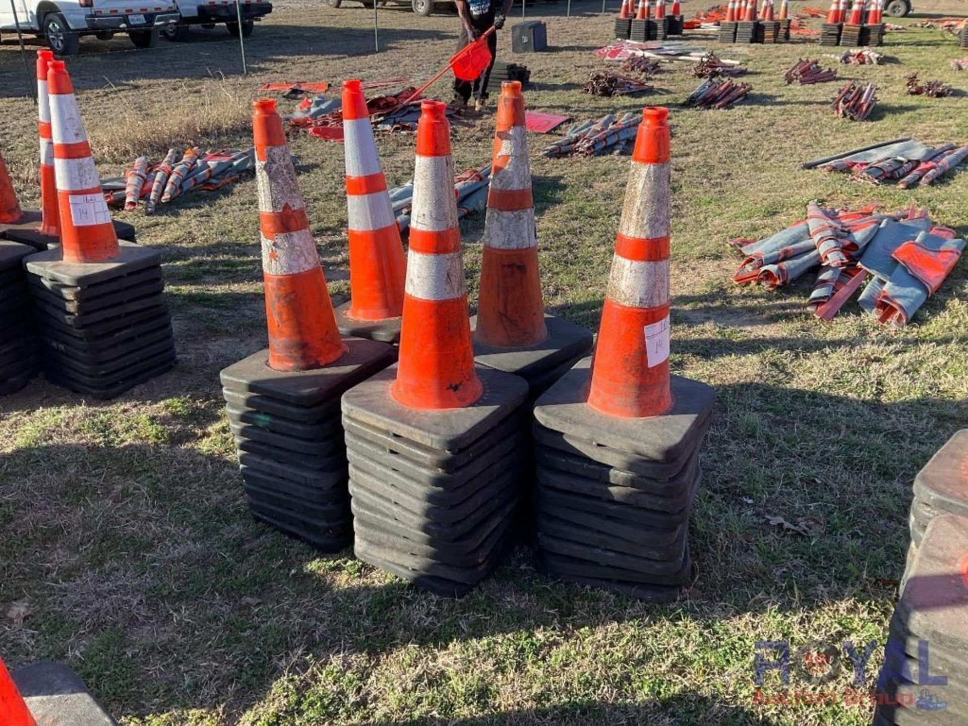 Lot of 50 Traffic Cones - Image 2 of 4