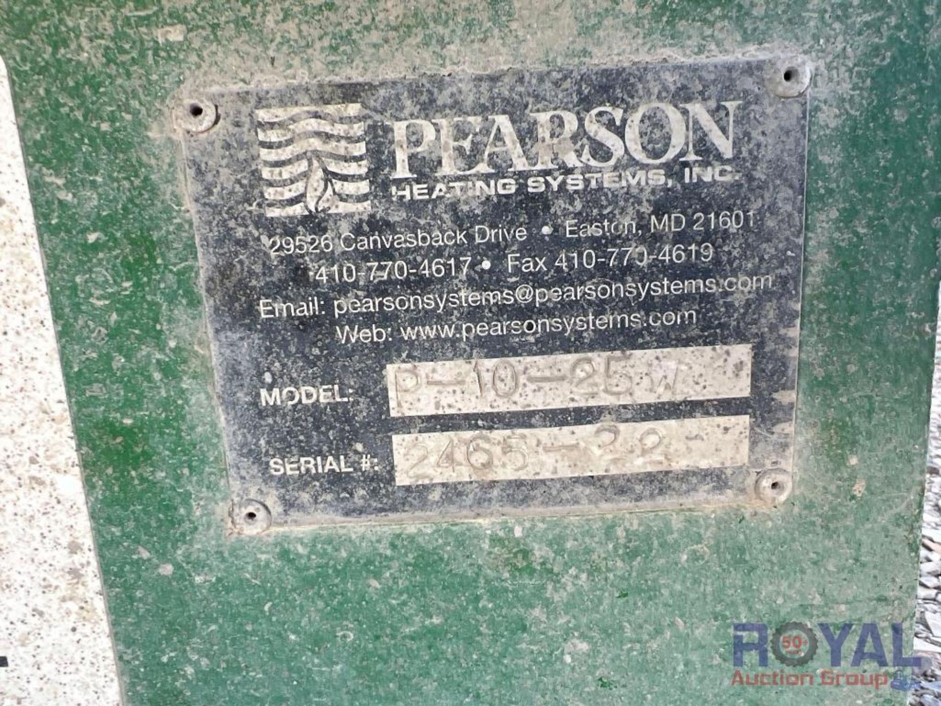 Pearson P-10-25W Water Heater - Image 9 of 15