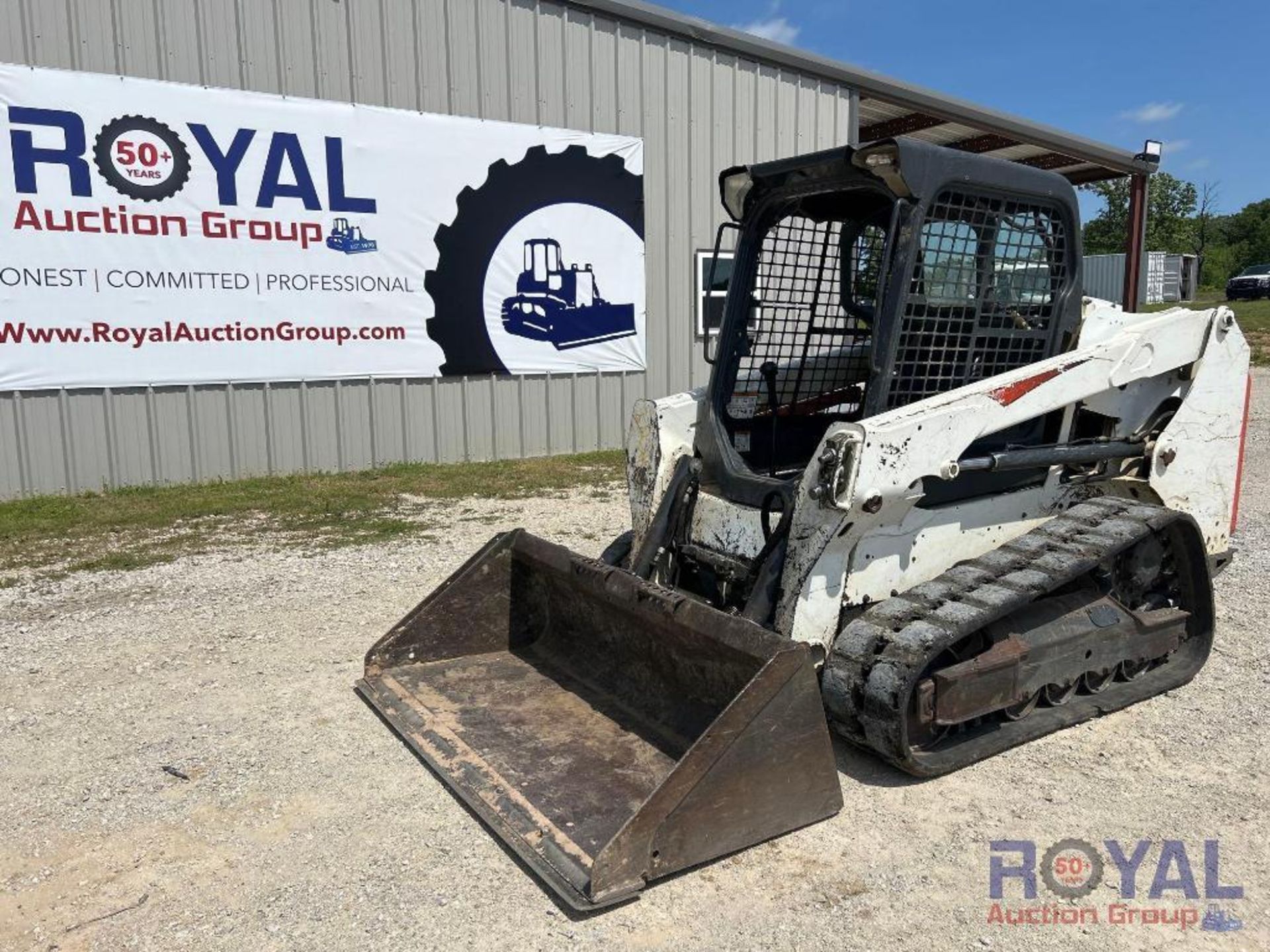 2017 Bobcat T550 Compact Track Loader Skid Steer