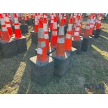 Lot of 50 Traffic Cones