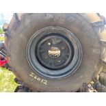 Lot of 4 Tires and Wheels 27x12-12