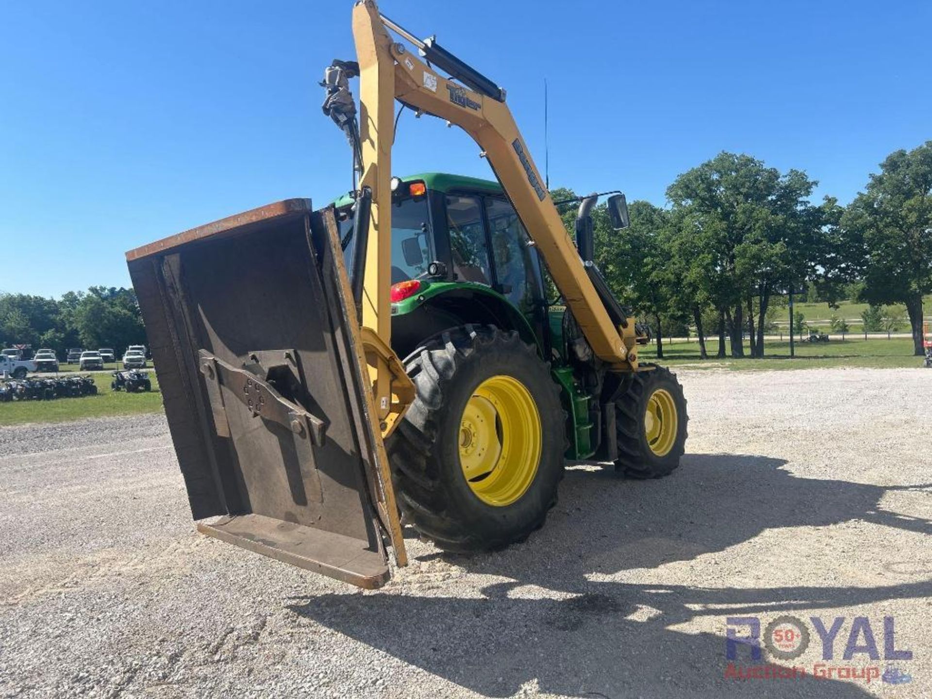 2017 John Deere 6130M Tractor W/ Tiger Bengal Slope Mower - Image 6 of 51