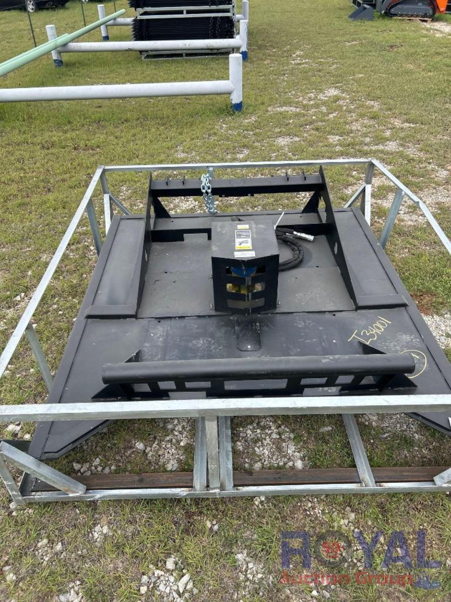 2024 66 IN Brush Cutter Skid Steer Attachment - Image 9 of 9