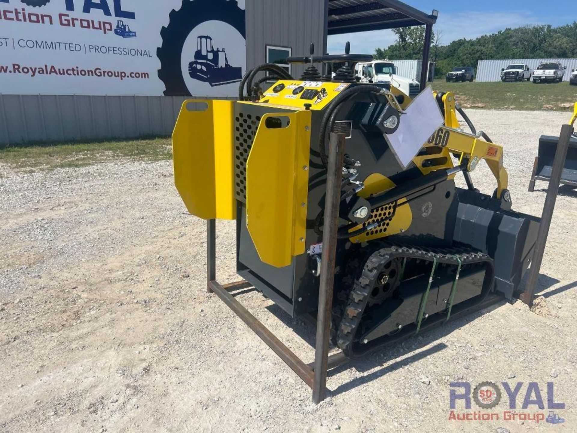 2024 EGN EG360 Stand On Mini Track Loader Skid Steer - Image 3 of 22