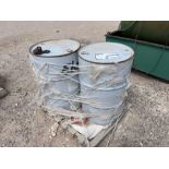 Two 55 Gallon Drums of Eucobar Euclid Chemicals