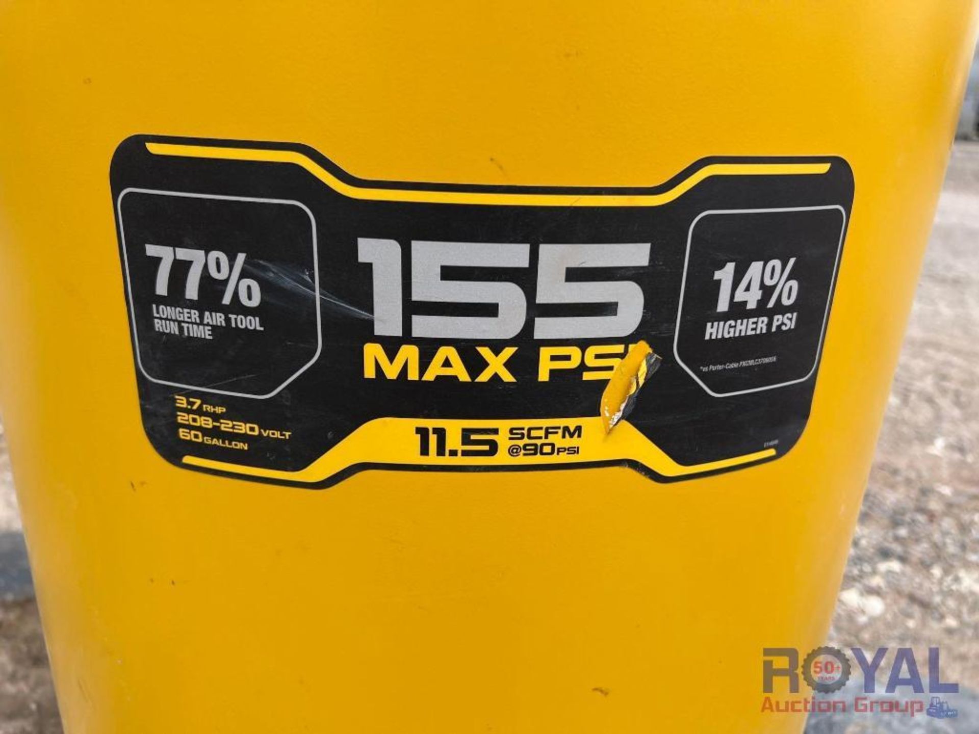 Unused Dewalt 155 PSI 11.5 CFM Electric Air Compressor - Image 4 of 6