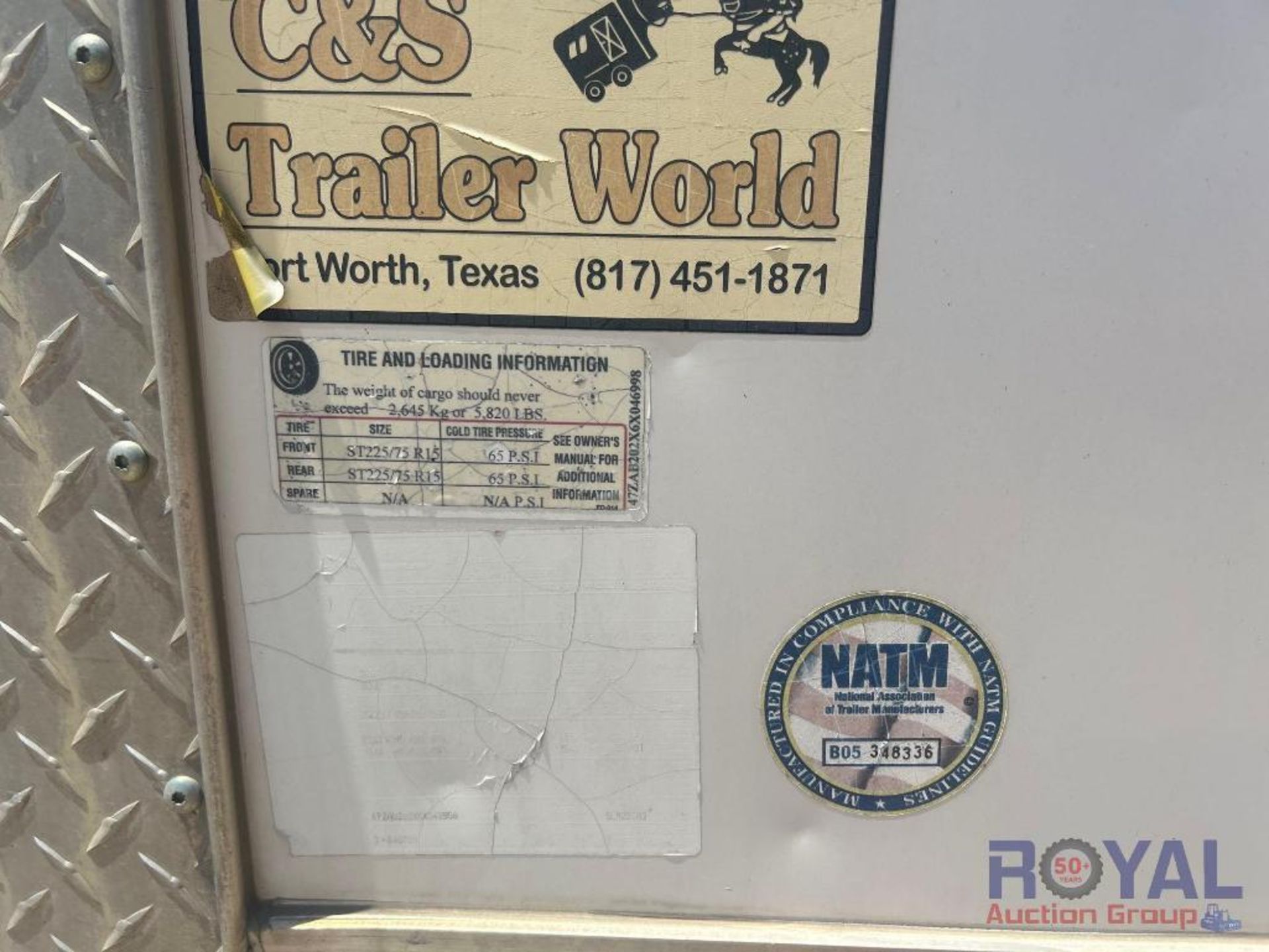 2006 Pace SL820TA3 20FT T/A Enclosed Cargo Trailer - Image 7 of 16