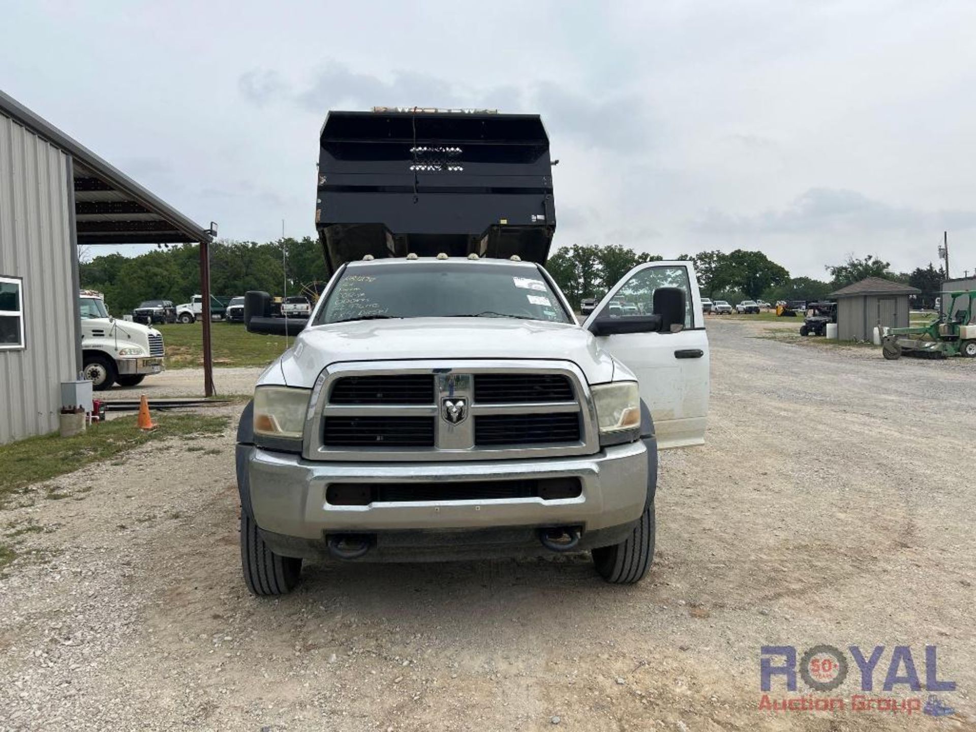 2012 Ram 5500HD 4x4 Crew Cab Dump Truck - Image 37 of 49