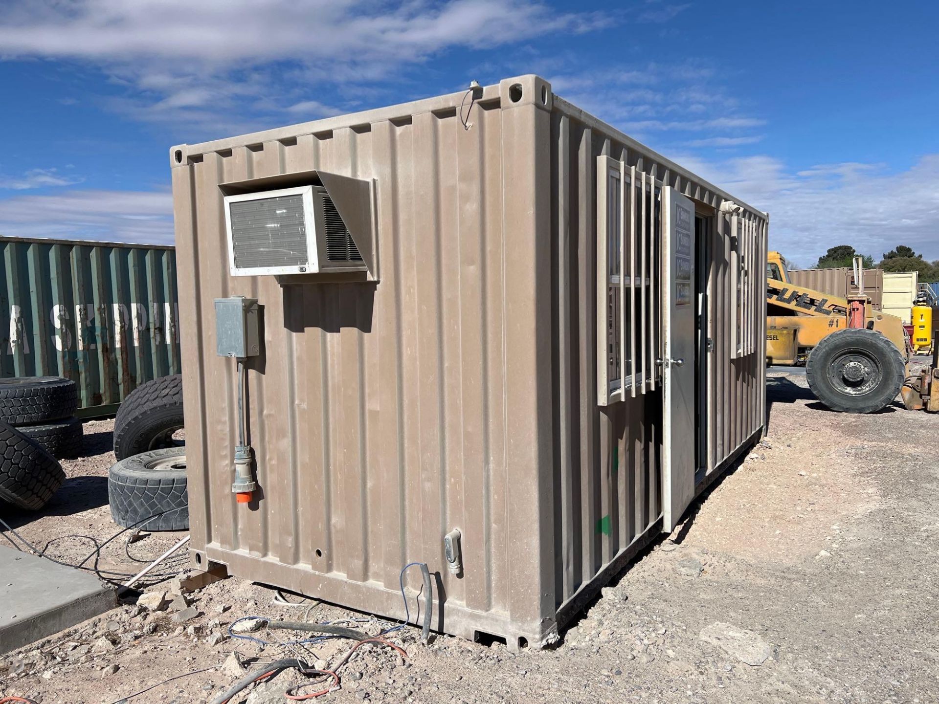 20ft Insulated Shipping Container Office With AC - Image 7 of 9