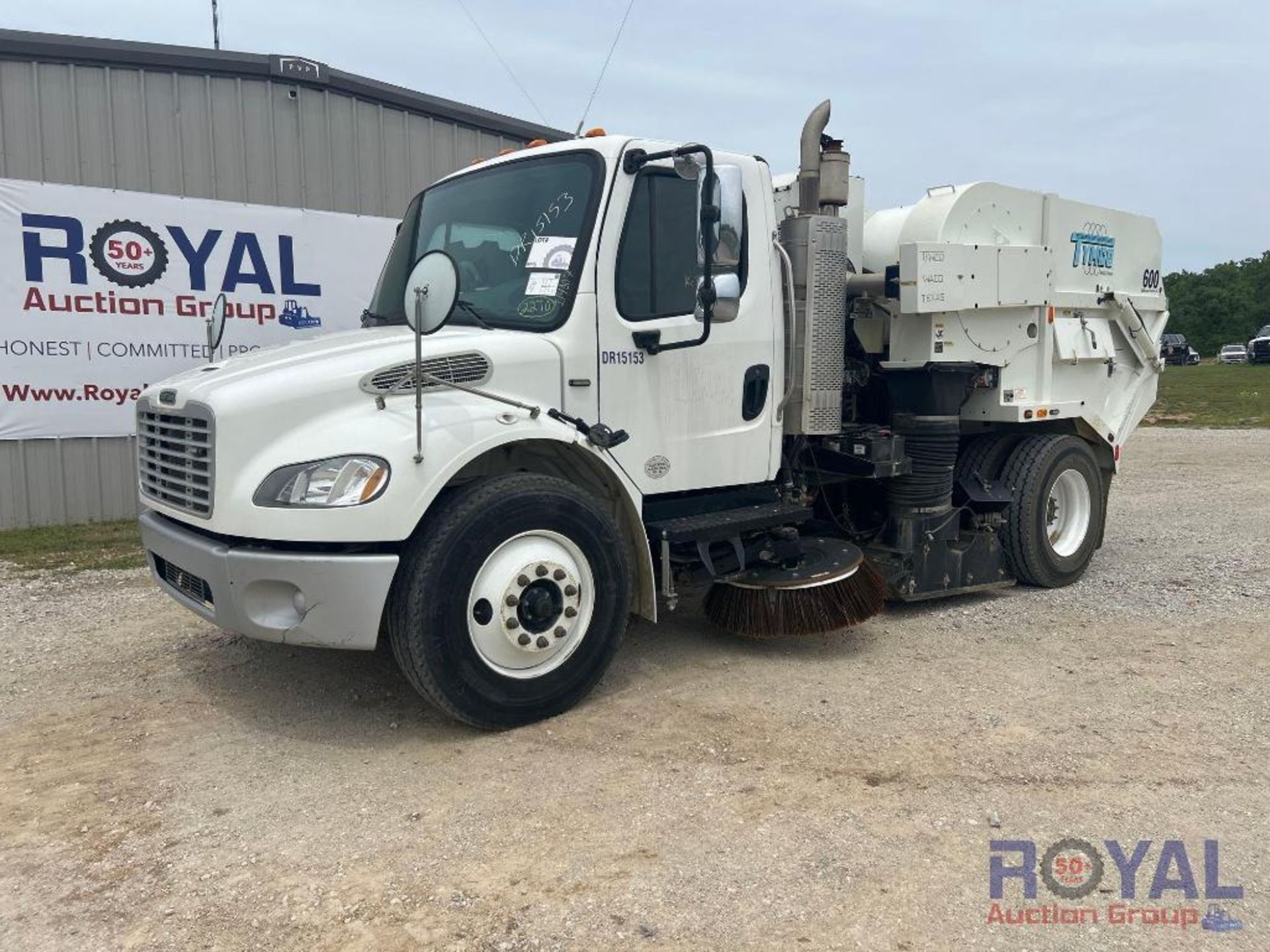 2016 Freightliner Tymco 600 Series Regenerative Air Street Sweeper