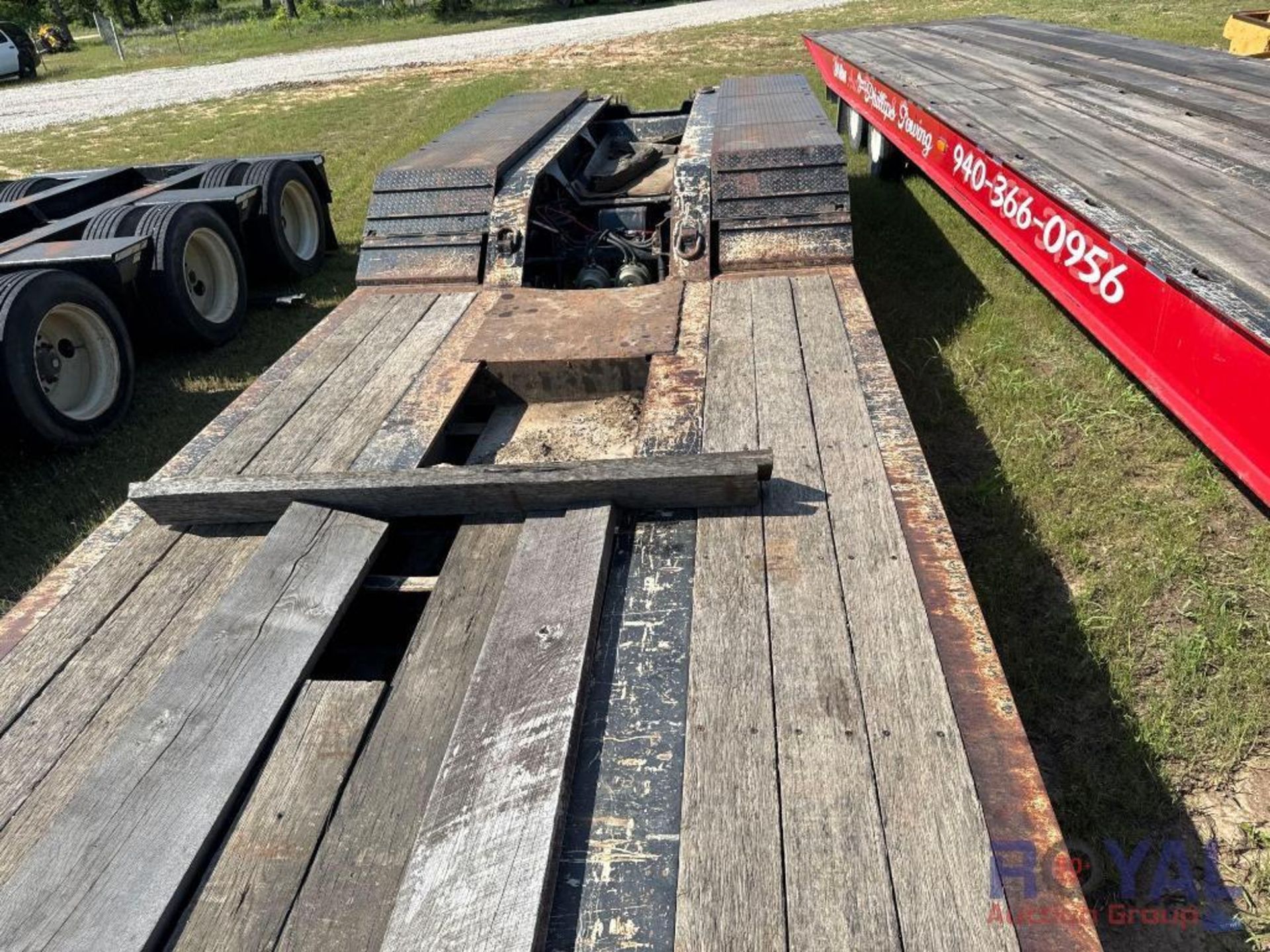 2013 Trail King TK110HDG-533 55-Ton Tri-Axle RGN Lowboy Trailer - Image 8 of 19