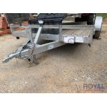 16Ft Flatbed Tandem Axle Bumper Pull Trailer