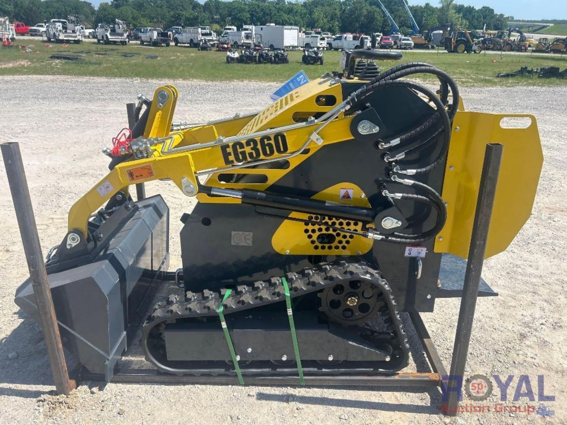 2024 EGN EG360 Stand On Mini Track Loader Skid Steer - Image 14 of 22