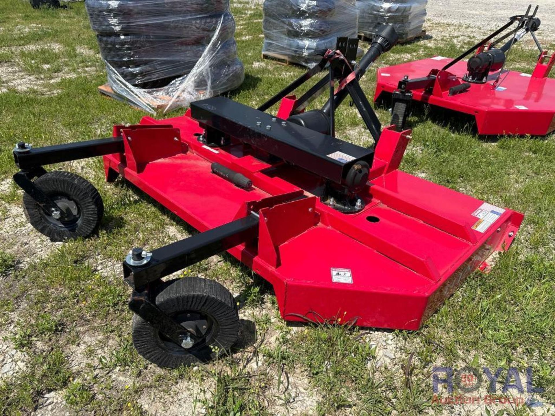 Unused Titan Implement 96in Double Drive 3 Point Hitch Brush Mower - Image 4 of 8