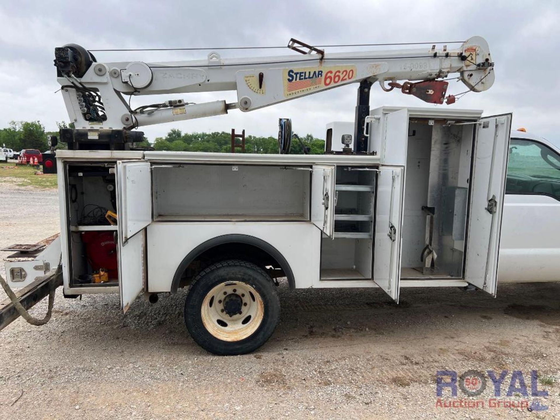 2004 Ford F550 Stellar 6620 Crane Truck - Image 34 of 64