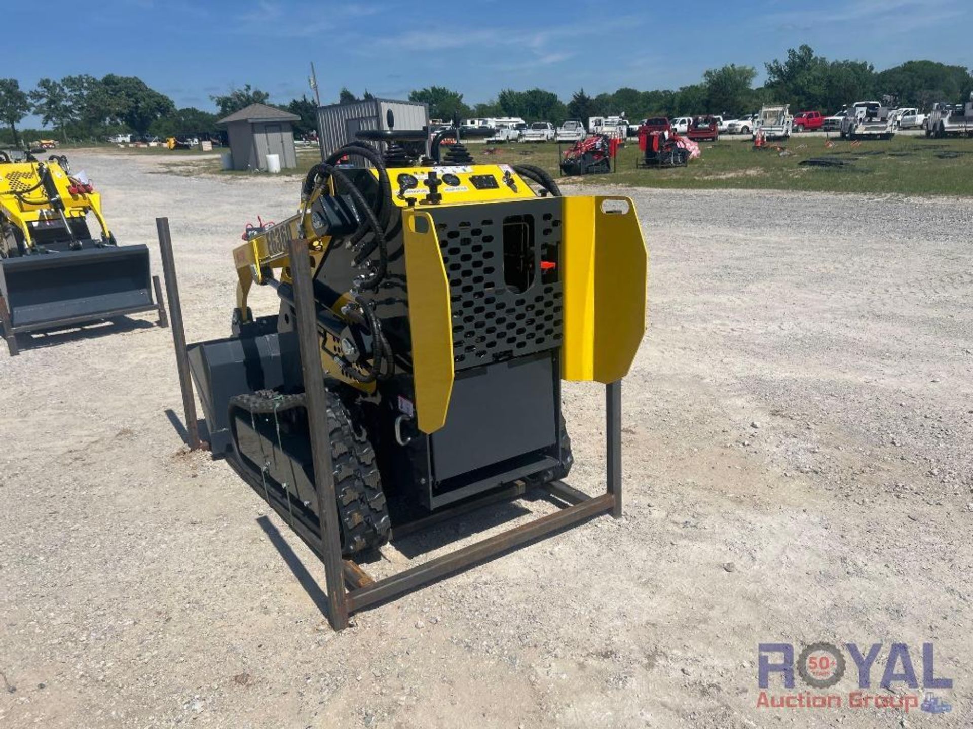 2024 EGN EG360 Stand On Mini Track Loader Skid Steer - Image 4 of 22