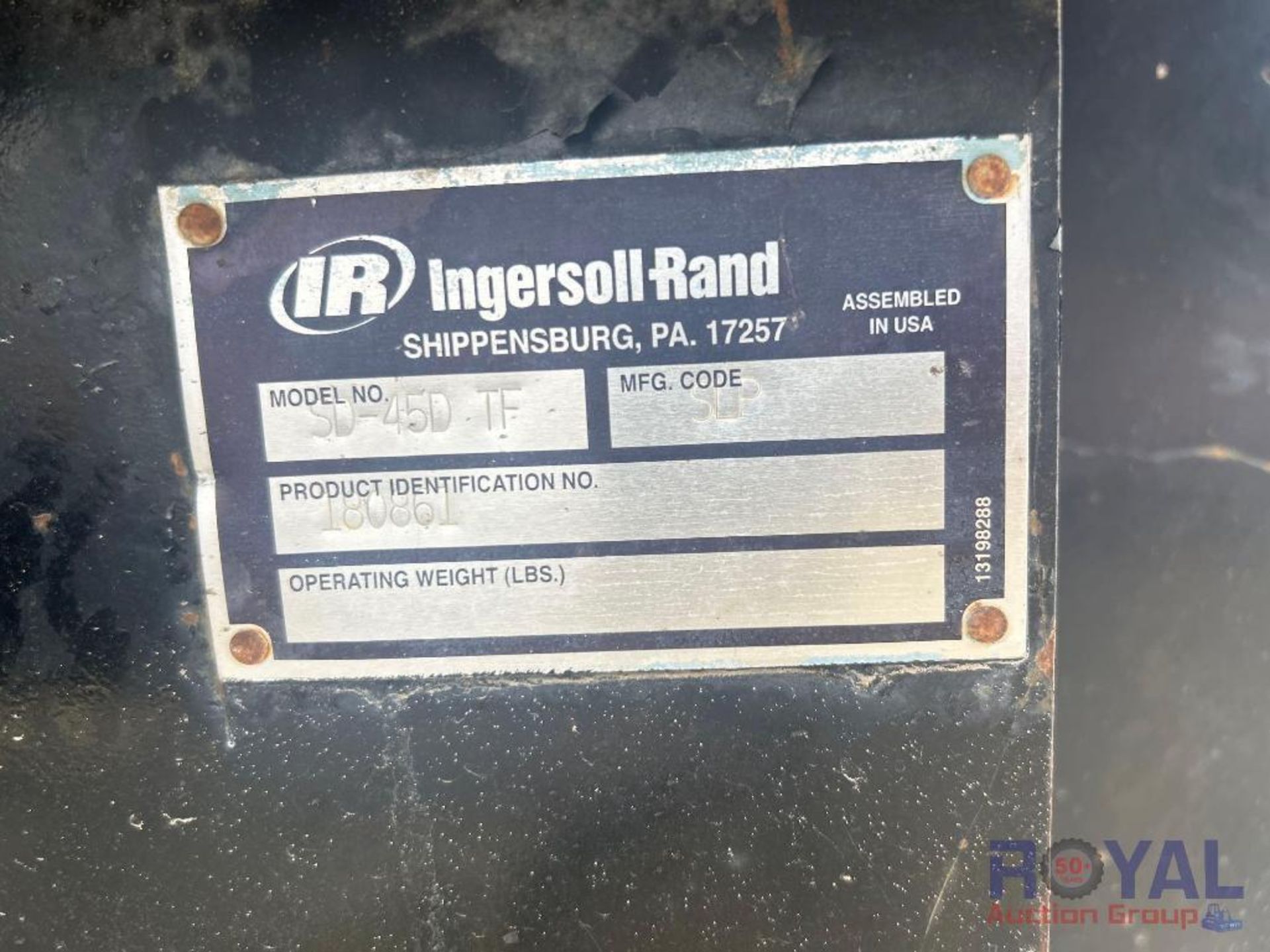 Ingersoll Rand SD-45D-TF 54in Vibratory Smooth Drum Roller - Image 5 of 21