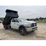 2012 Ram 5500HD 4x4 Crew Cab Dump Truck